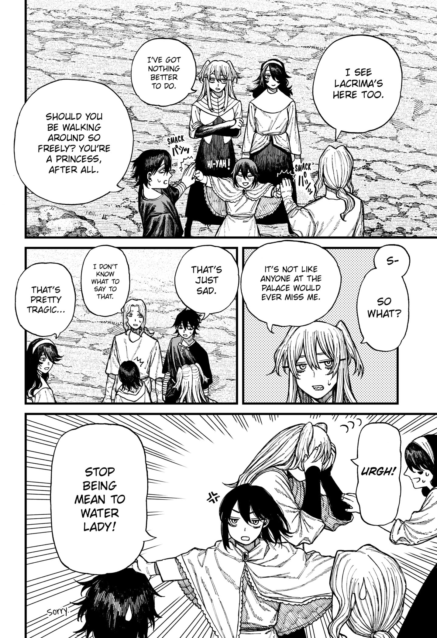 Centuria Manga Chapter 39 page 4 - Child and Mother scene