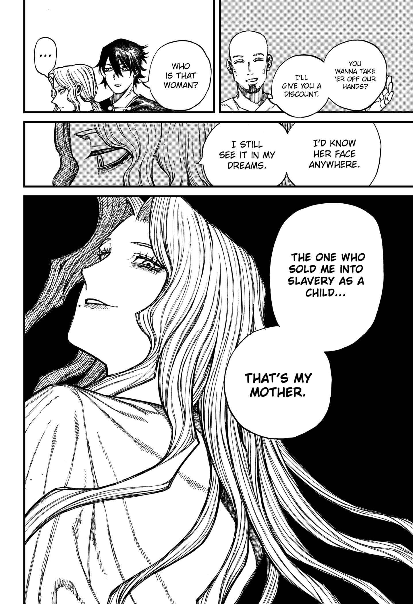Centuria Manga Chapter 39 page 8 - Child and Mother scene