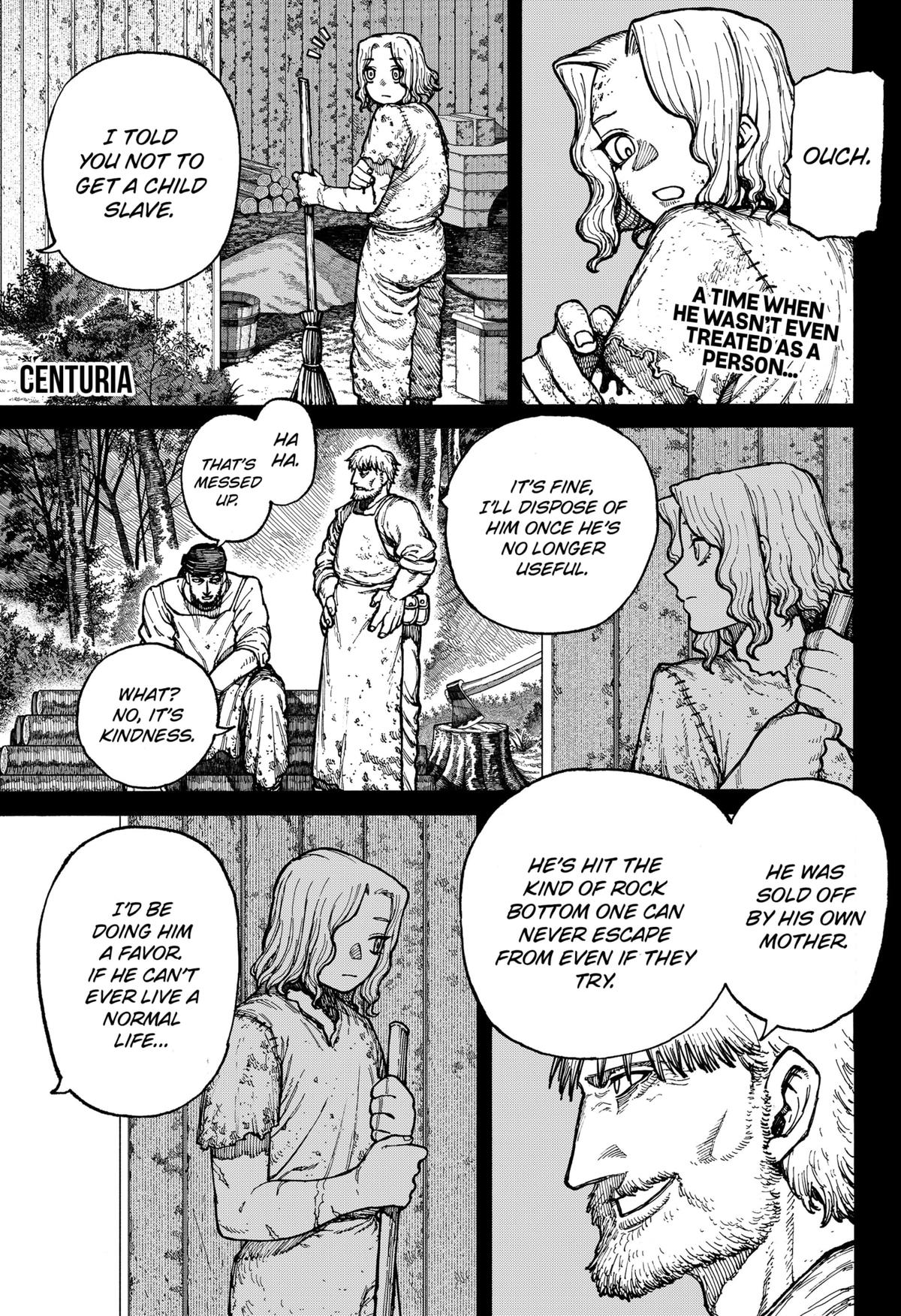 Centuria Manga Chapter 4 page 1 - Villagers scene