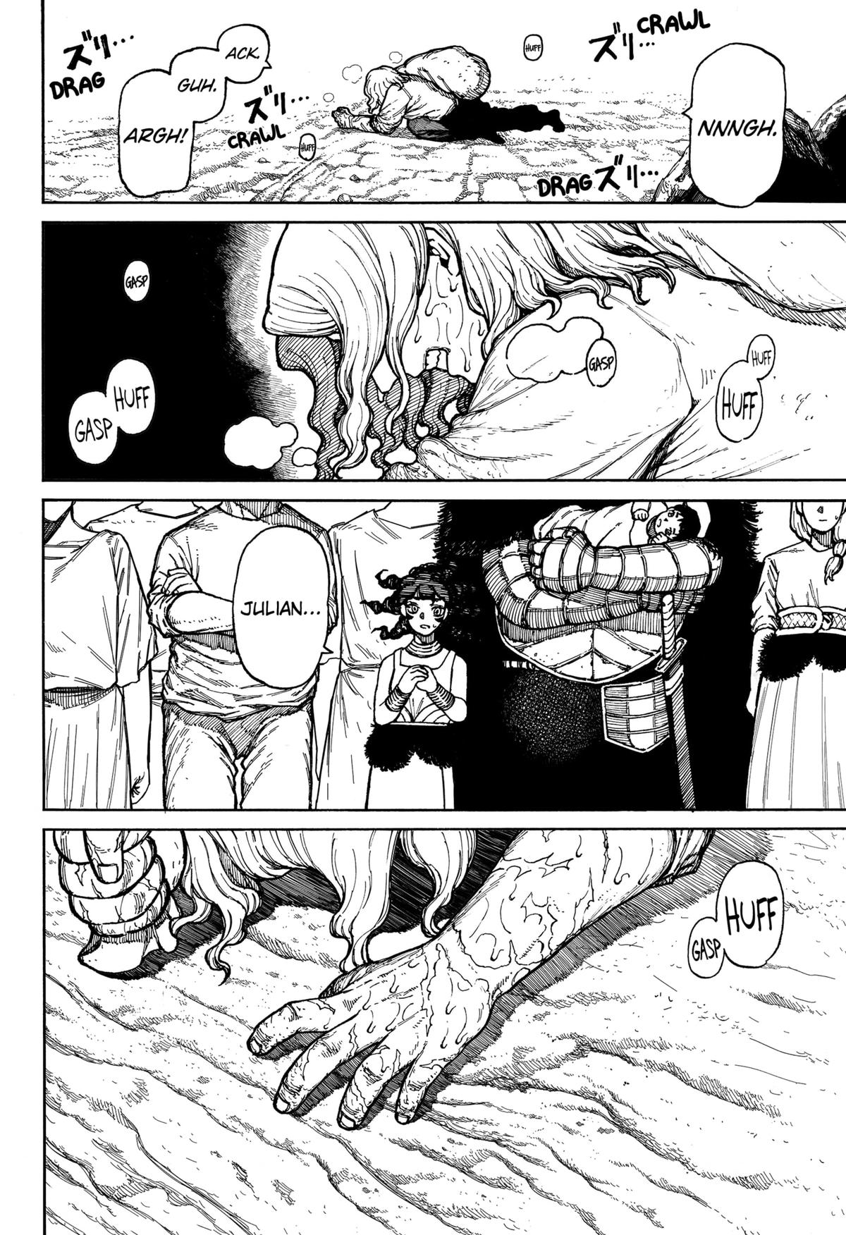 Centuria Manga Chapter 4 page 10 - Villagers scene