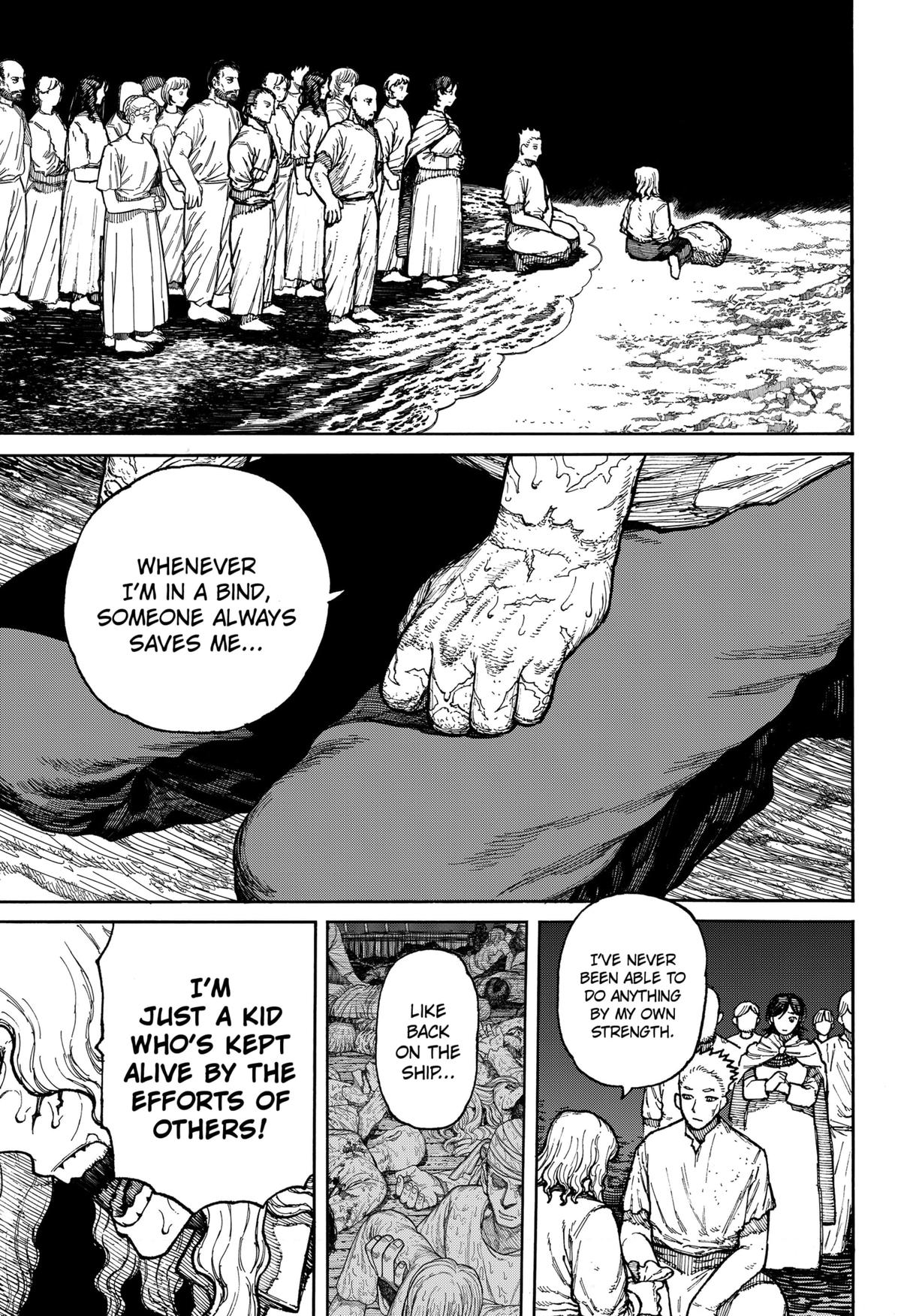 Centuria Manga Chapter 4 page 13 - Villagers scene