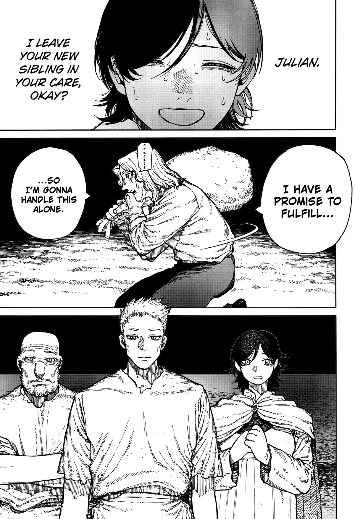 Centuria Manga Chapter 4 page 15 - Villagers scene
