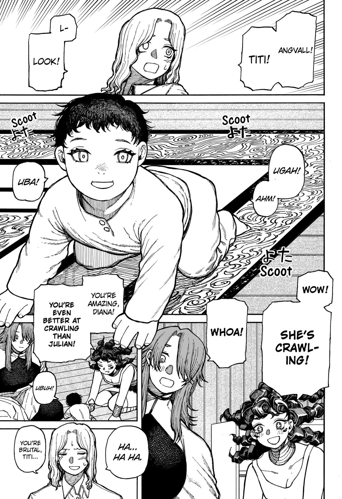 Centuria Manga Chapter 4 page 23 - Villagers scene
