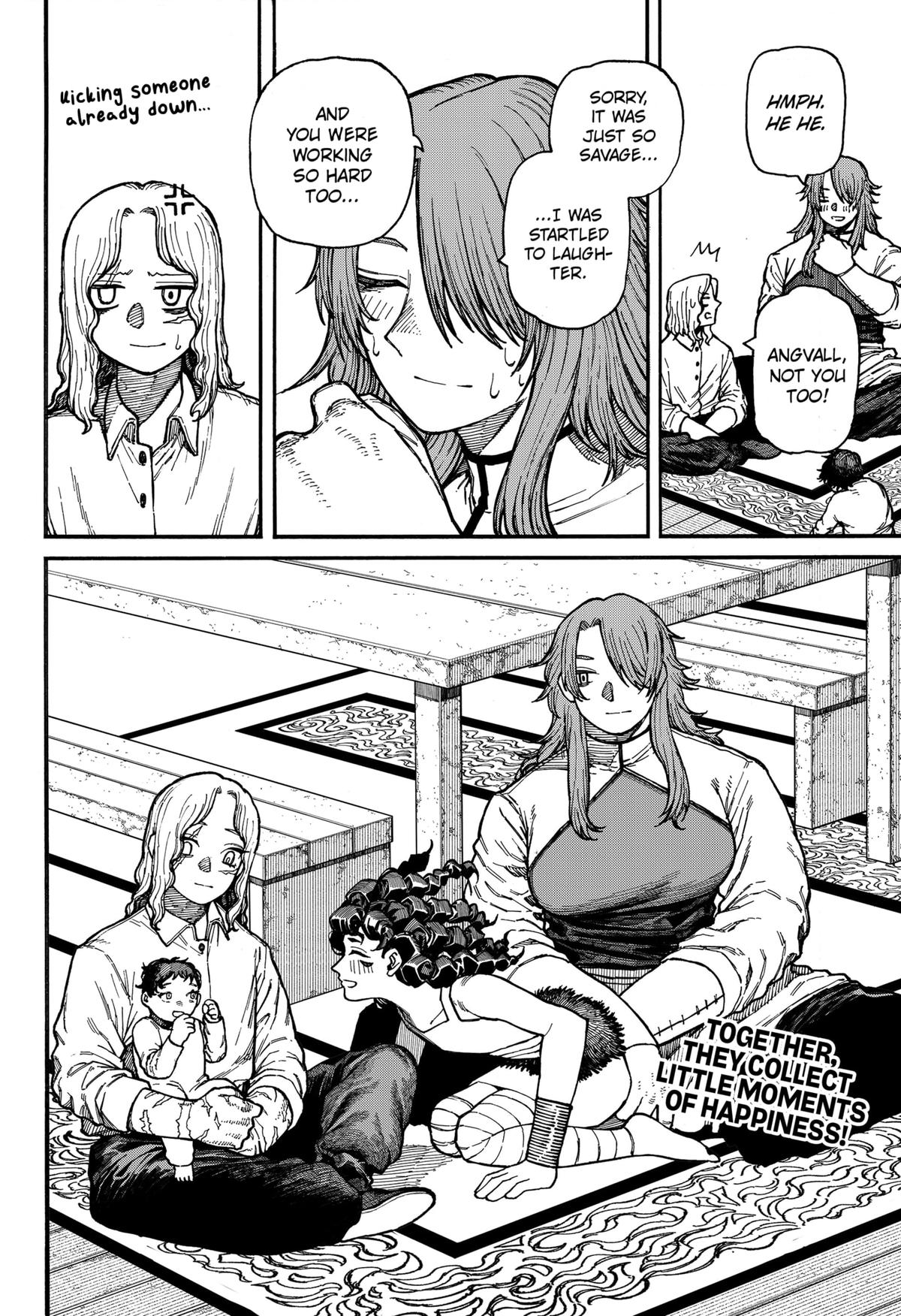 Centuria Manga Chapter 4 page 24 - Villagers scene