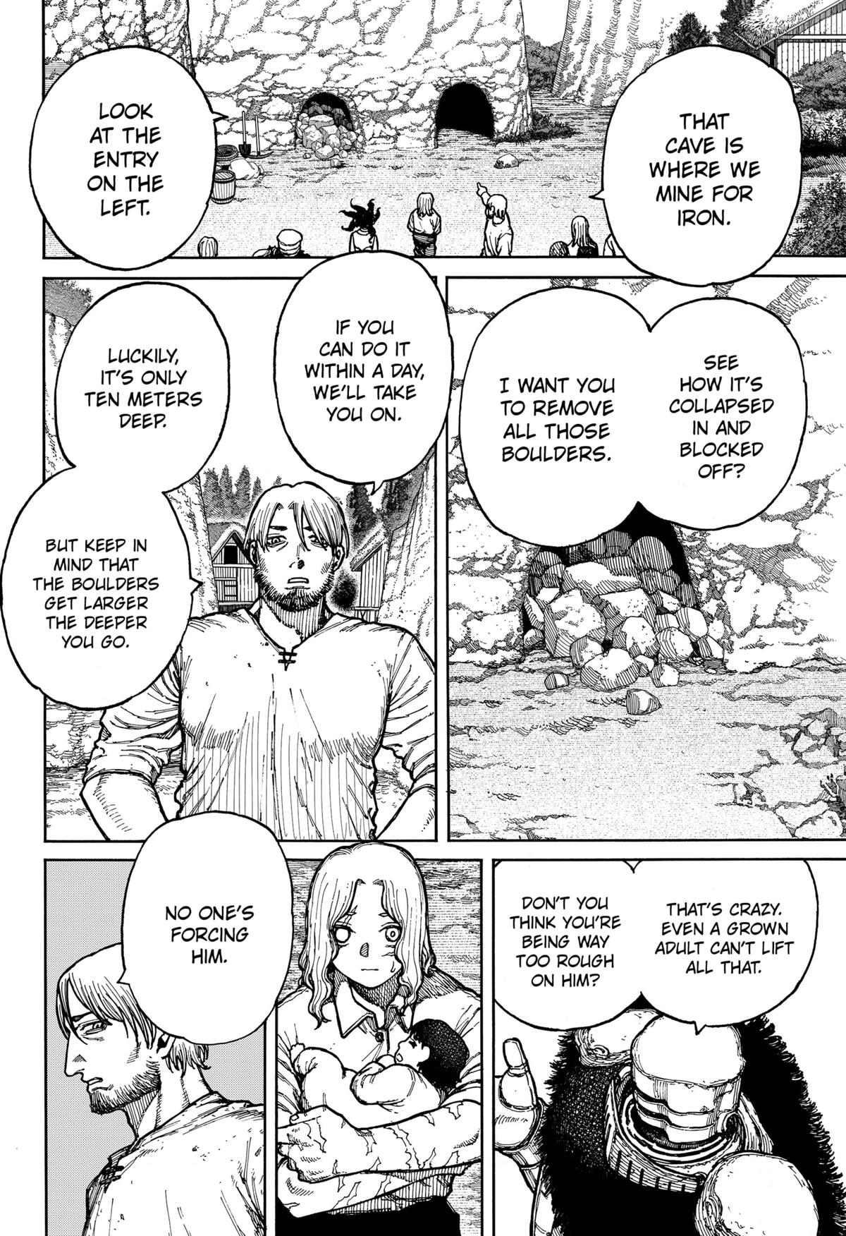 Centuria Manga Chapter 4 page 4 - Villagers scene