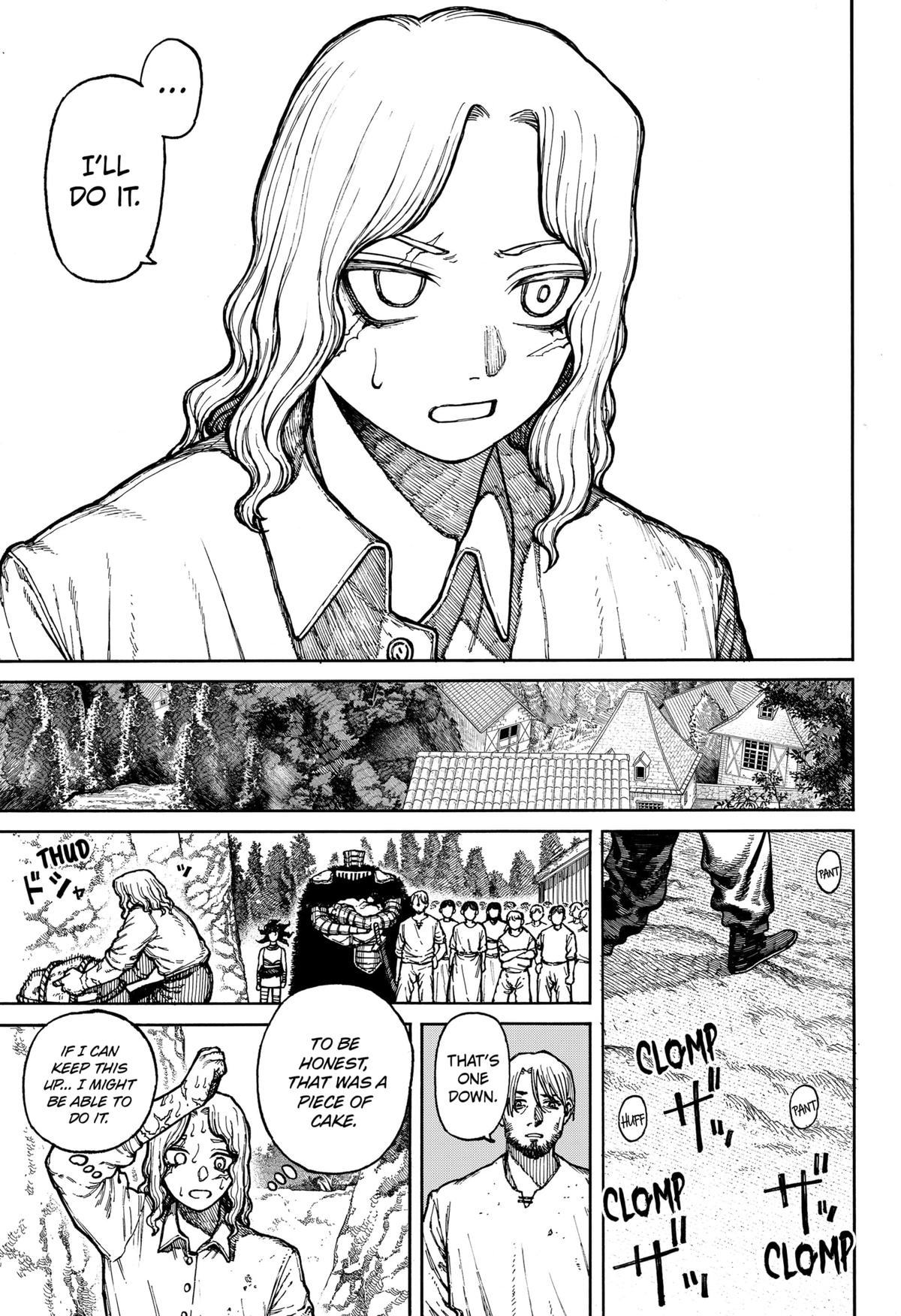 Centuria Manga Chapter 4 page 5 - Villagers scene