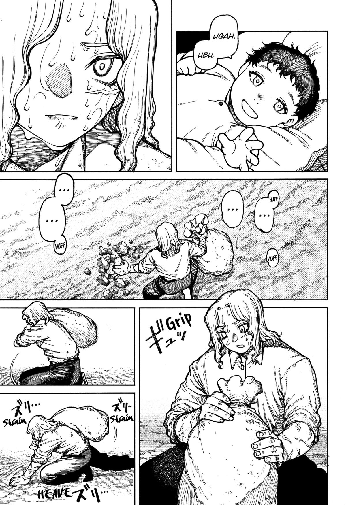 Centuria Manga Chapter 4 page 9 - Villagers scene