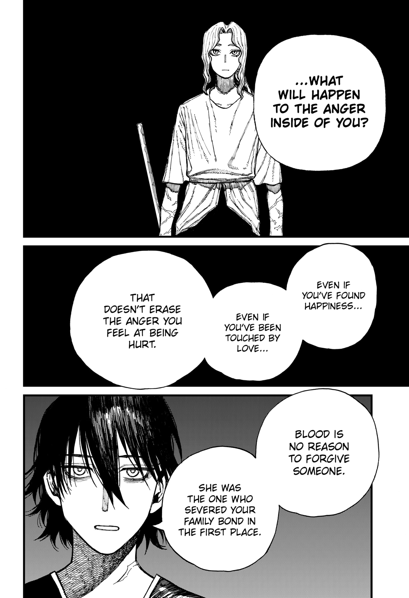 Centuria Manga Chapter 40 page 12 - Inner Flames scene