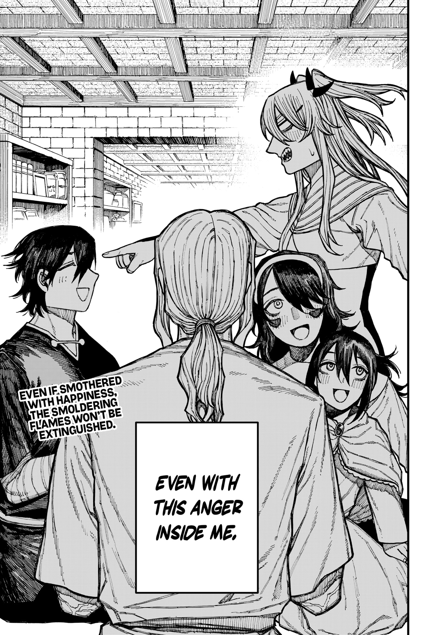 Centuria Manga Chapter 40 page 21 - Inner Flames scene