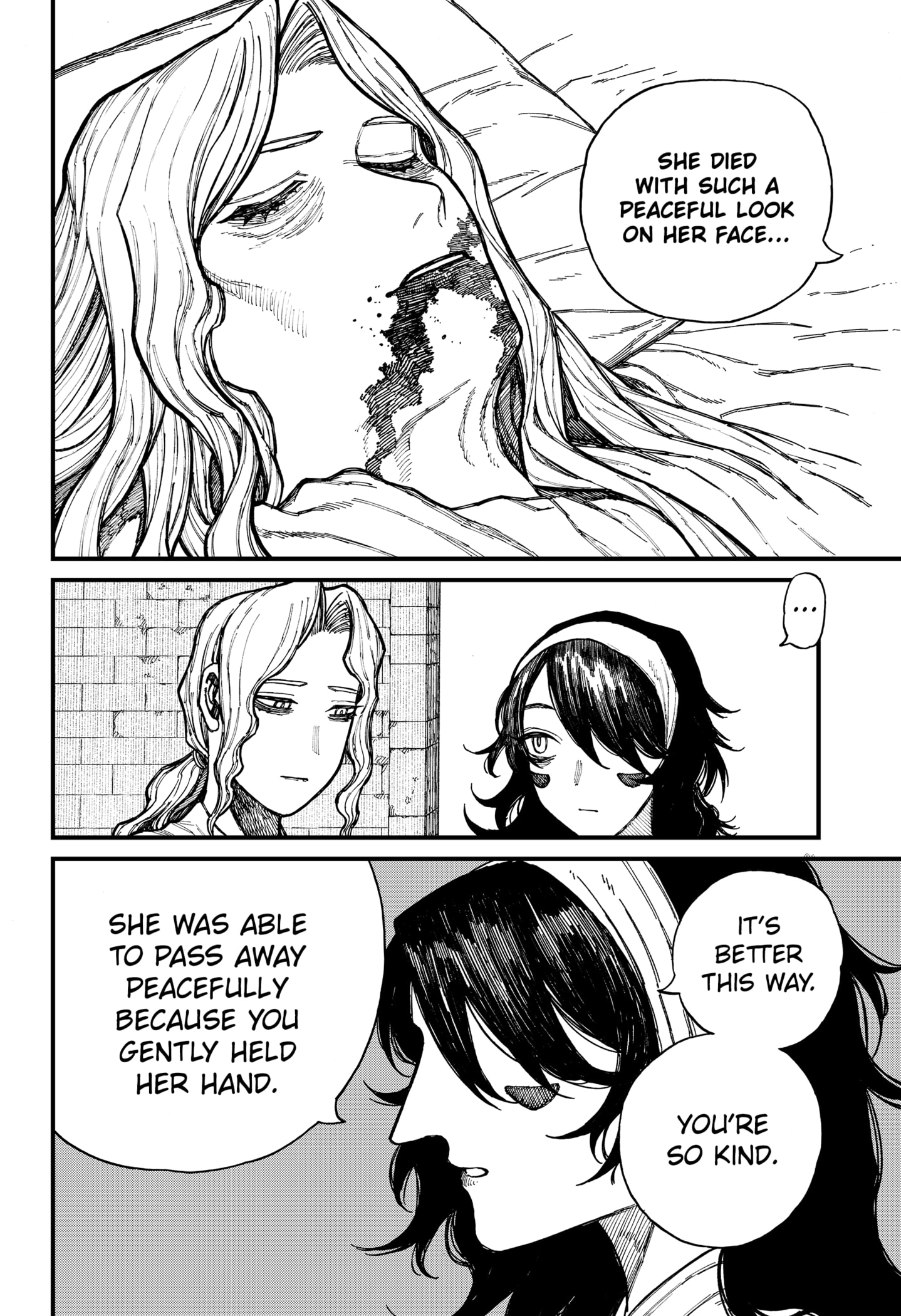 Centuria Manga Chapter 40 page 8 - Inner Flames scene
