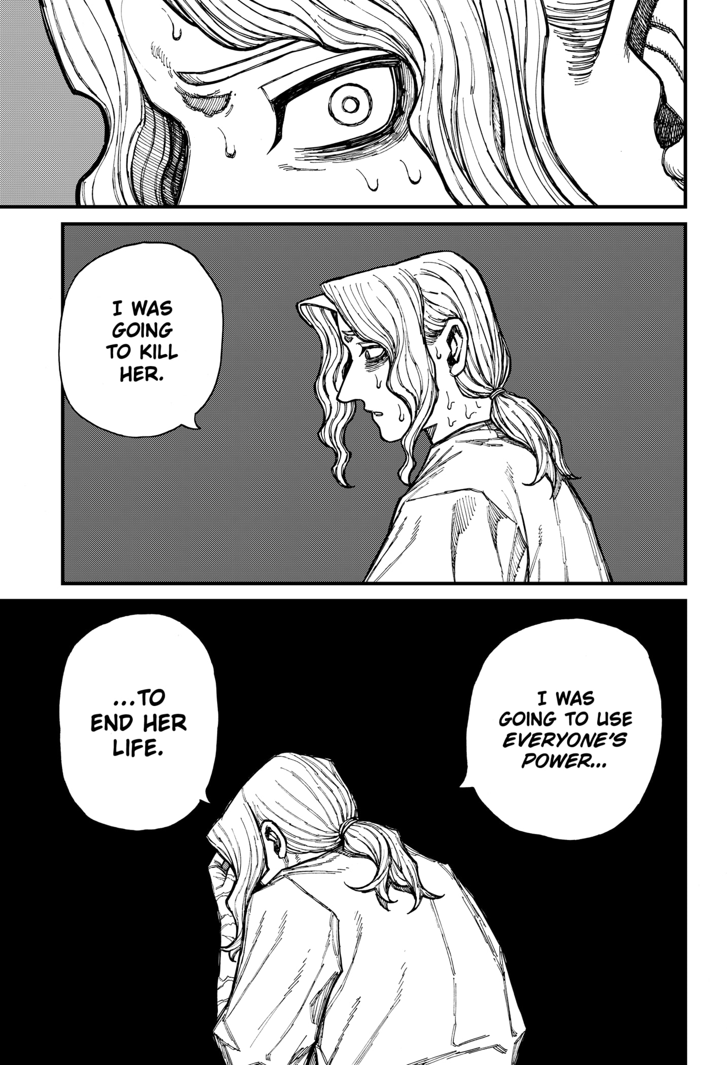 Centuria Manga Chapter 40 page 9 - Inner Flames scene