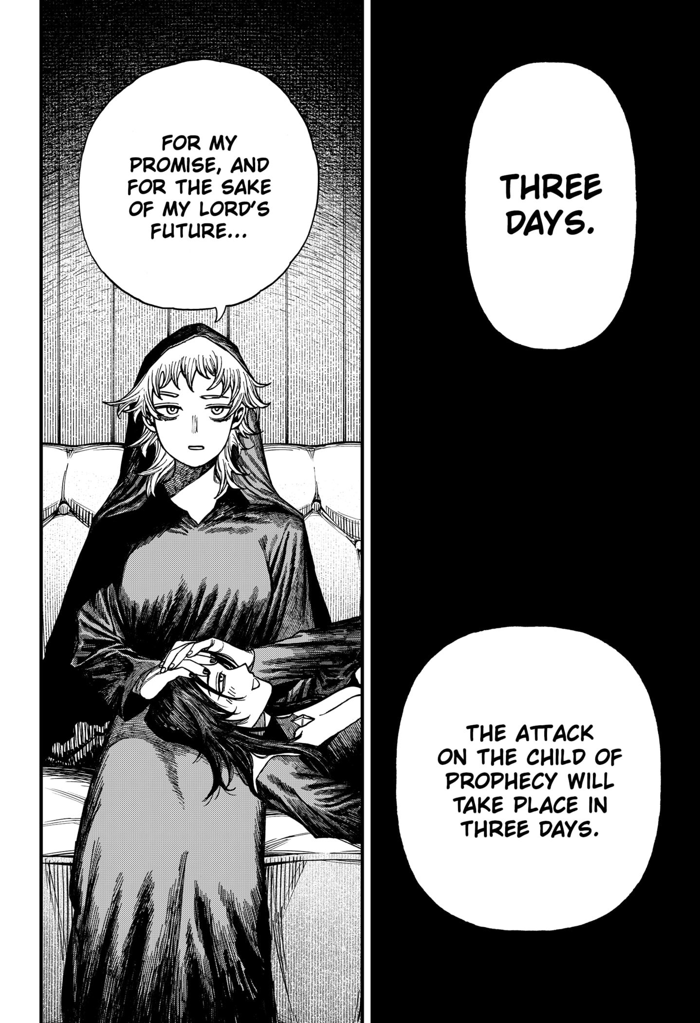 Centuria Manga Chapter 41 page 16 - Three Days Later scene