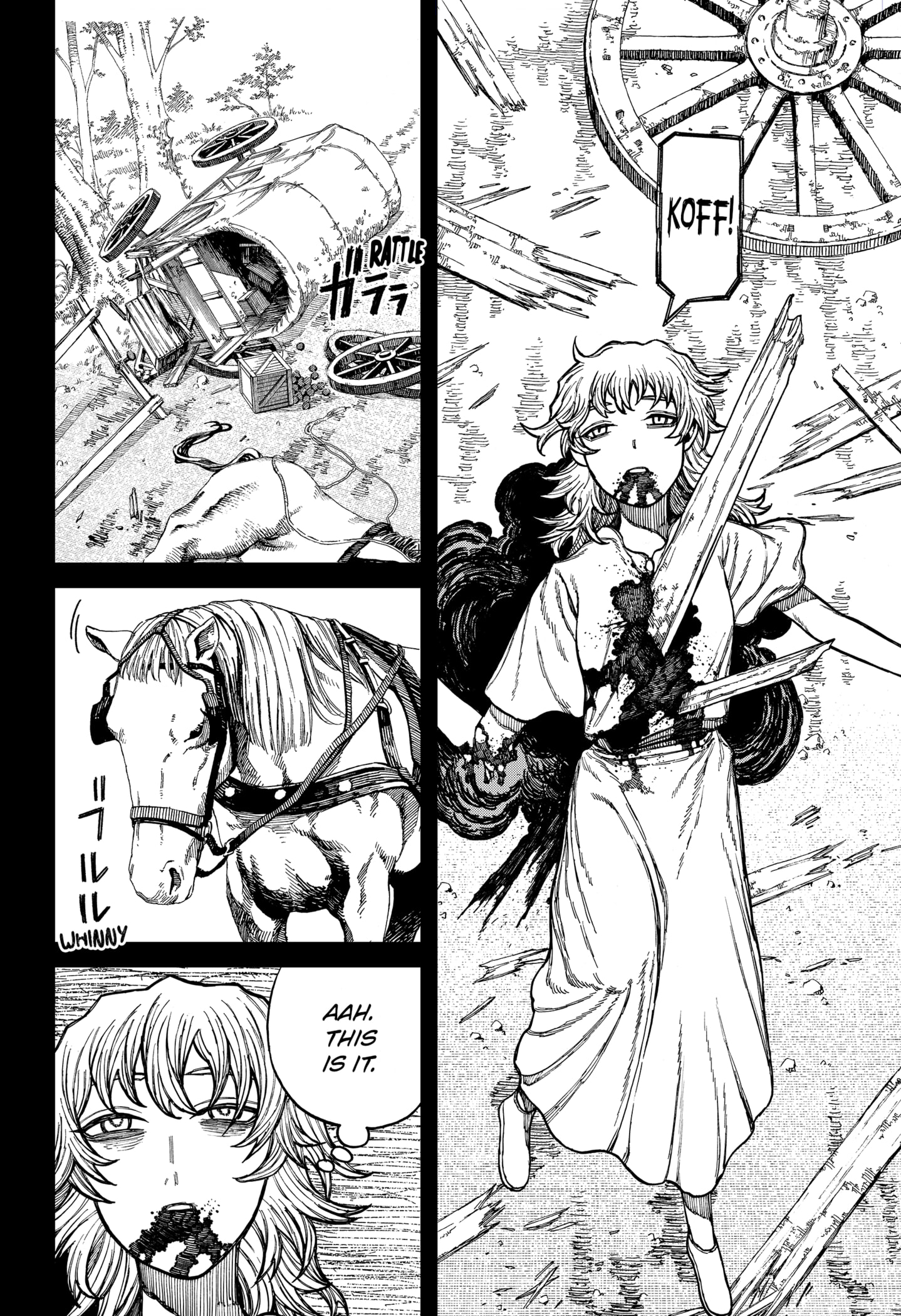 Centuria Manga Chapter 41 page 8 - Three Days Later scene