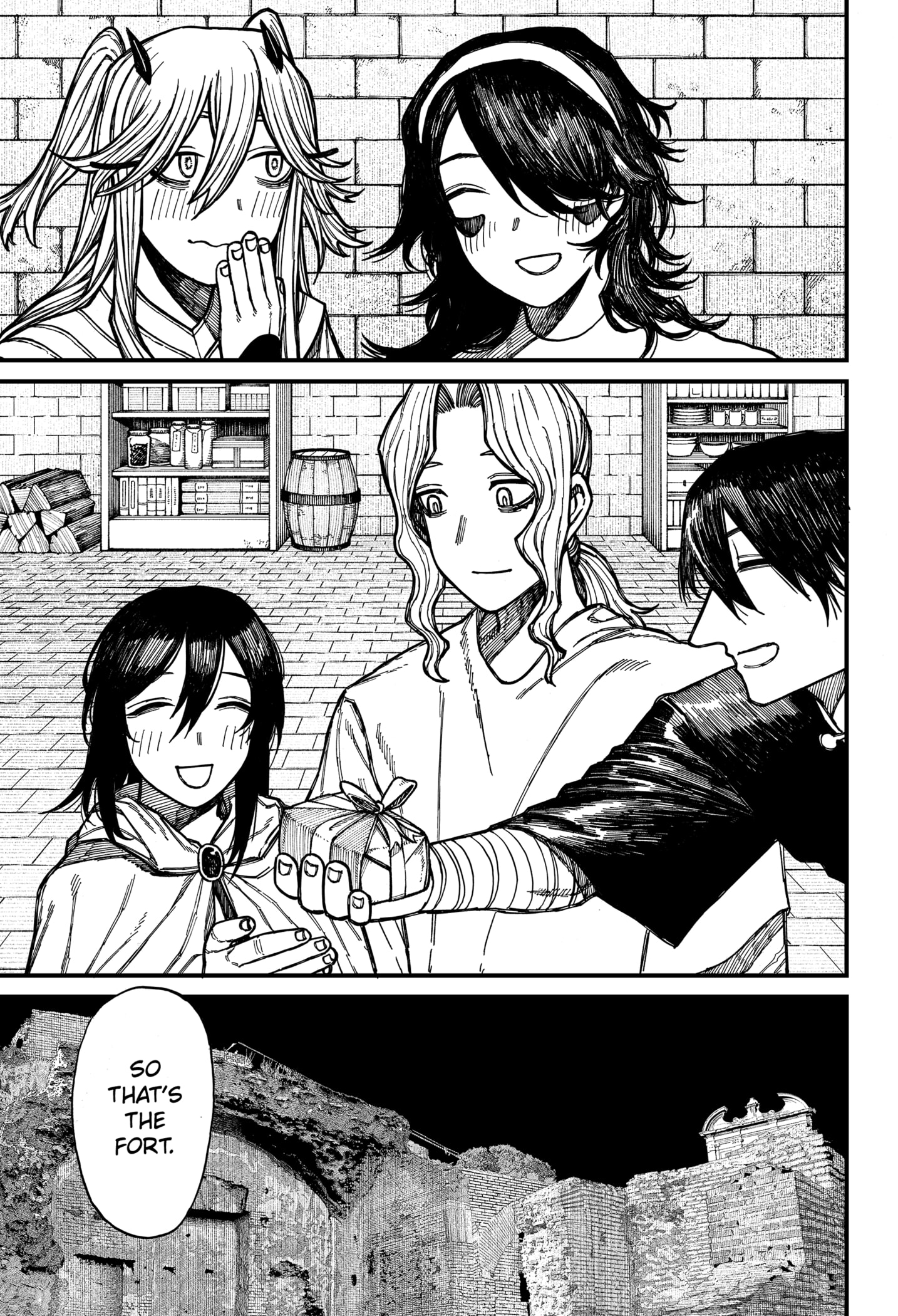 Centuria Manga Chapter 42 page 5 - Her Seventh Birthday scene
