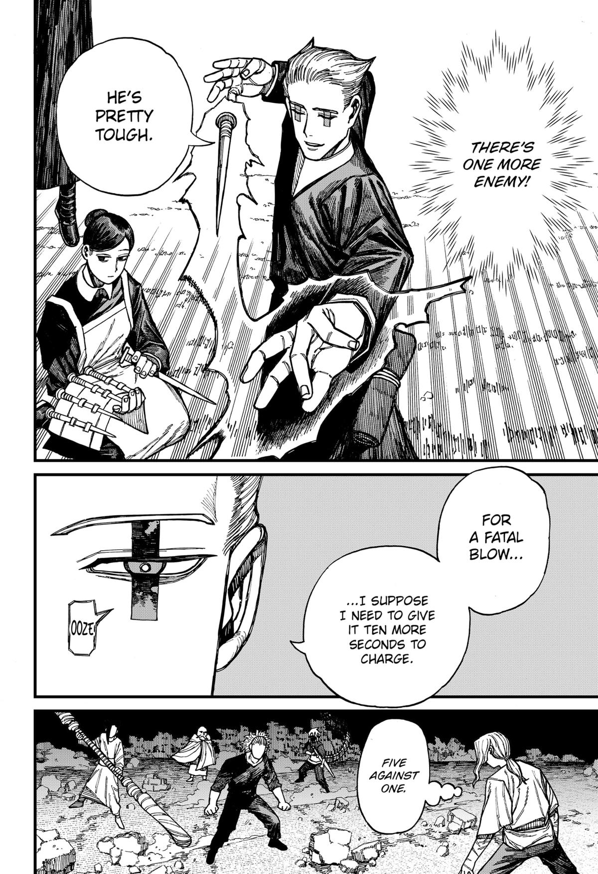 Centuria Manga Chapter 43 page 6 - Lacrima's Resolve scene