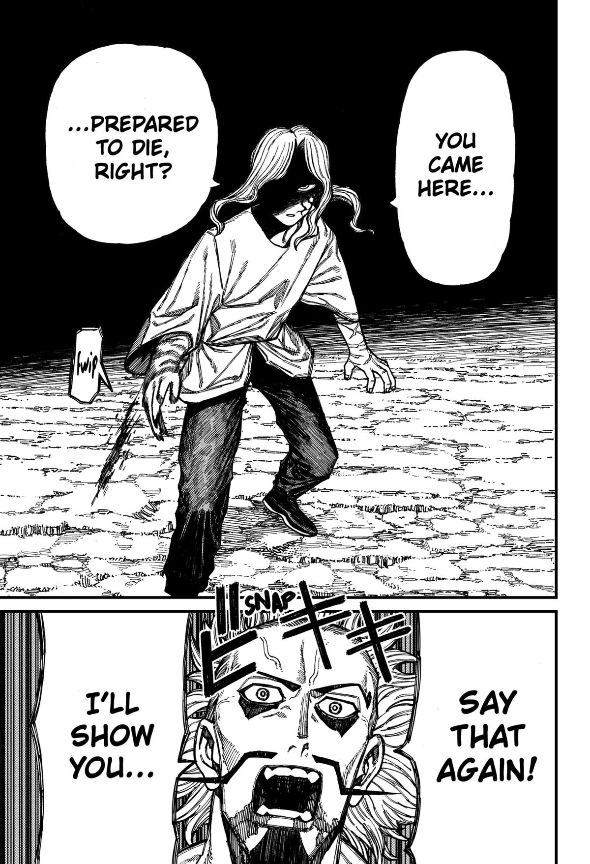 Centuria Manga Chapter 43 page 7 - Lacrima's Resolve scene