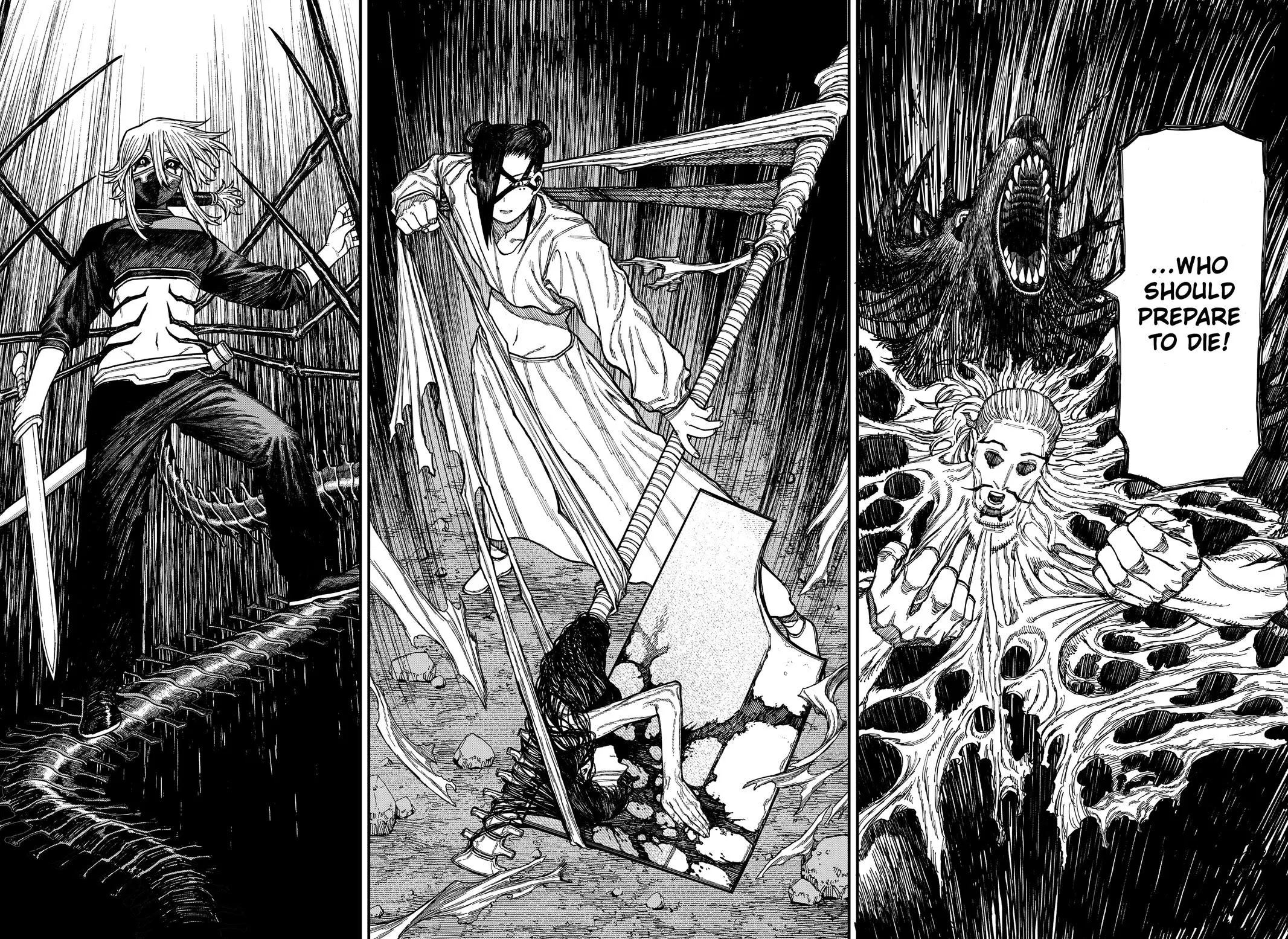 Centuria Manga Chapter 43 page 8 - Lacrima's Resolve scene