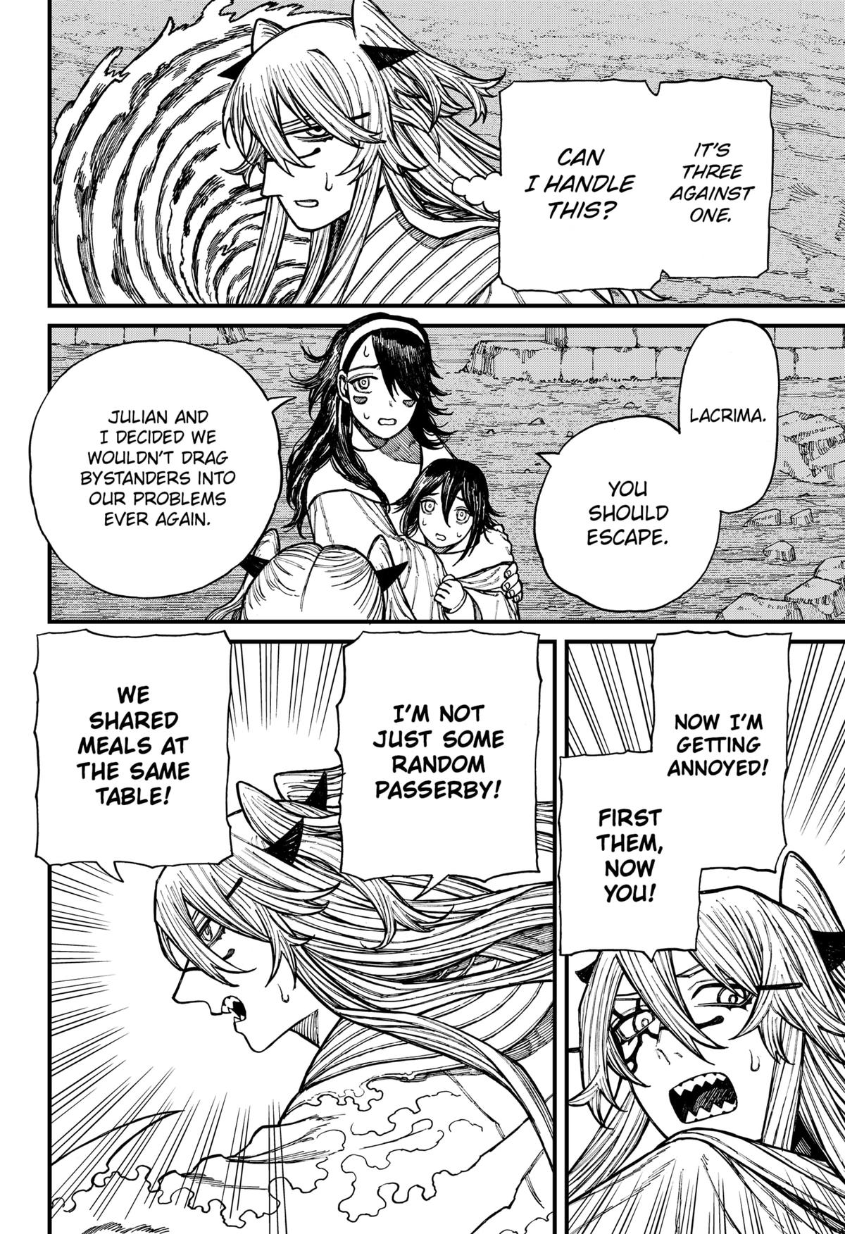 Centuria Manga Chapter 44 page 13 - Mortal Combat scene