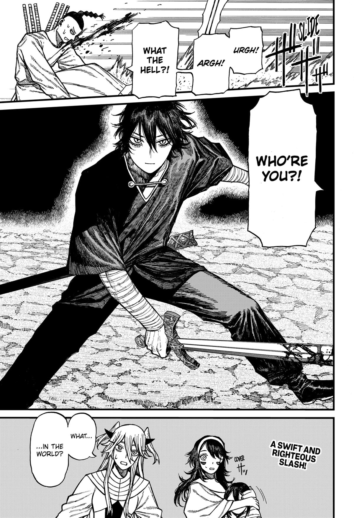 Centuria Manga Chapter 44 page 18 - Mortal Combat scene