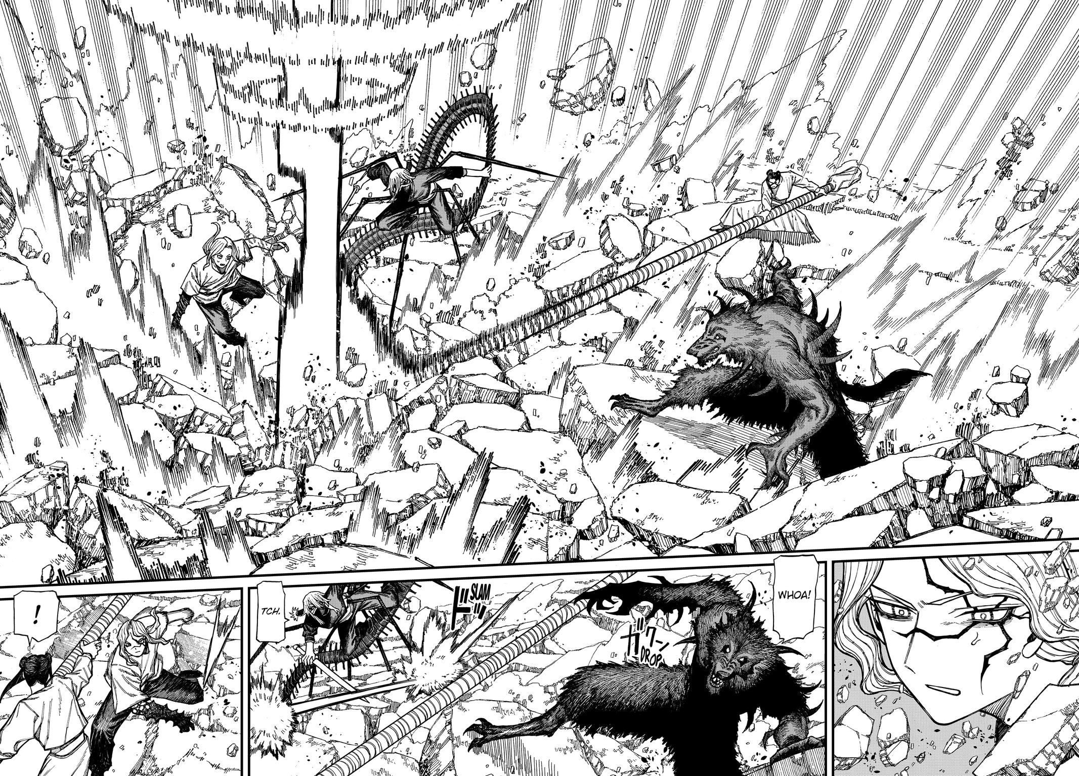 Centuria Manga Chapter 44 page 8 - Mortal Combat scene