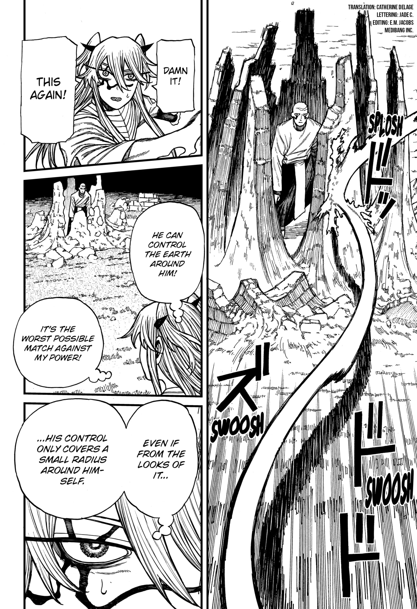 Centuria Manga Chapter 47 page 2 - Earth and Water scene