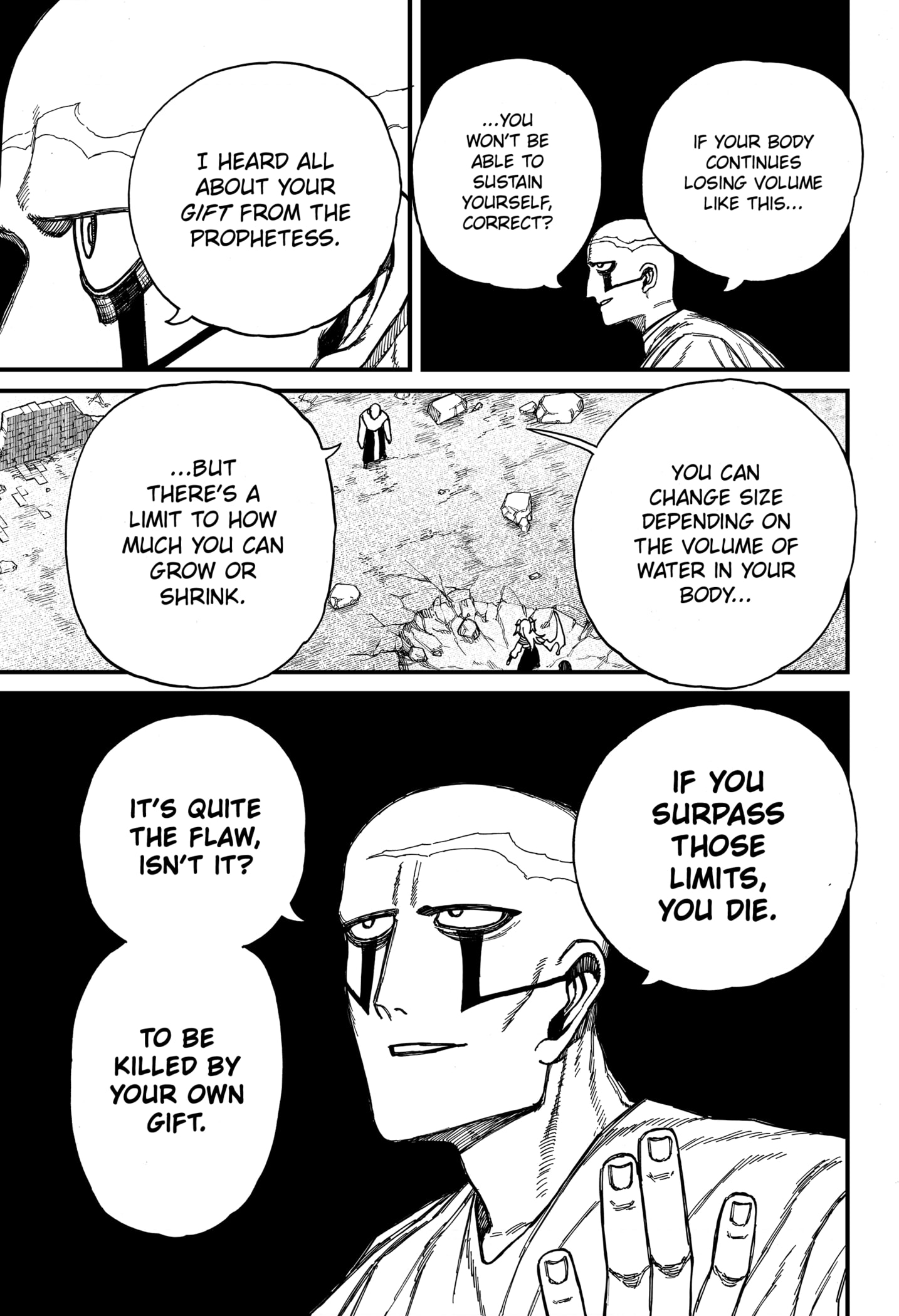 Centuria Manga Chapter 47 page 5 - Earth and Water scene