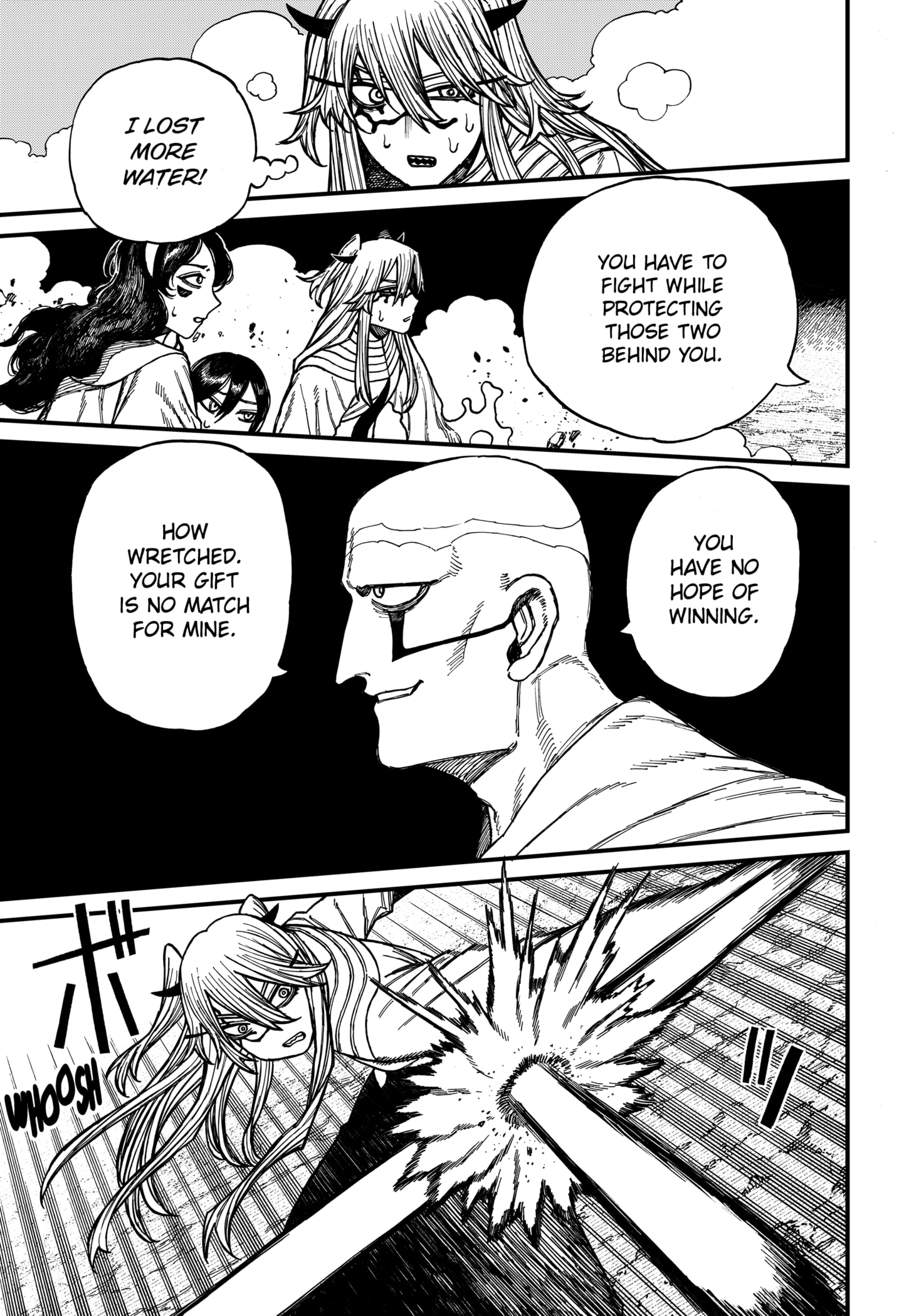Centuria Manga Chapter 47 page 7 - Earth and Water scene