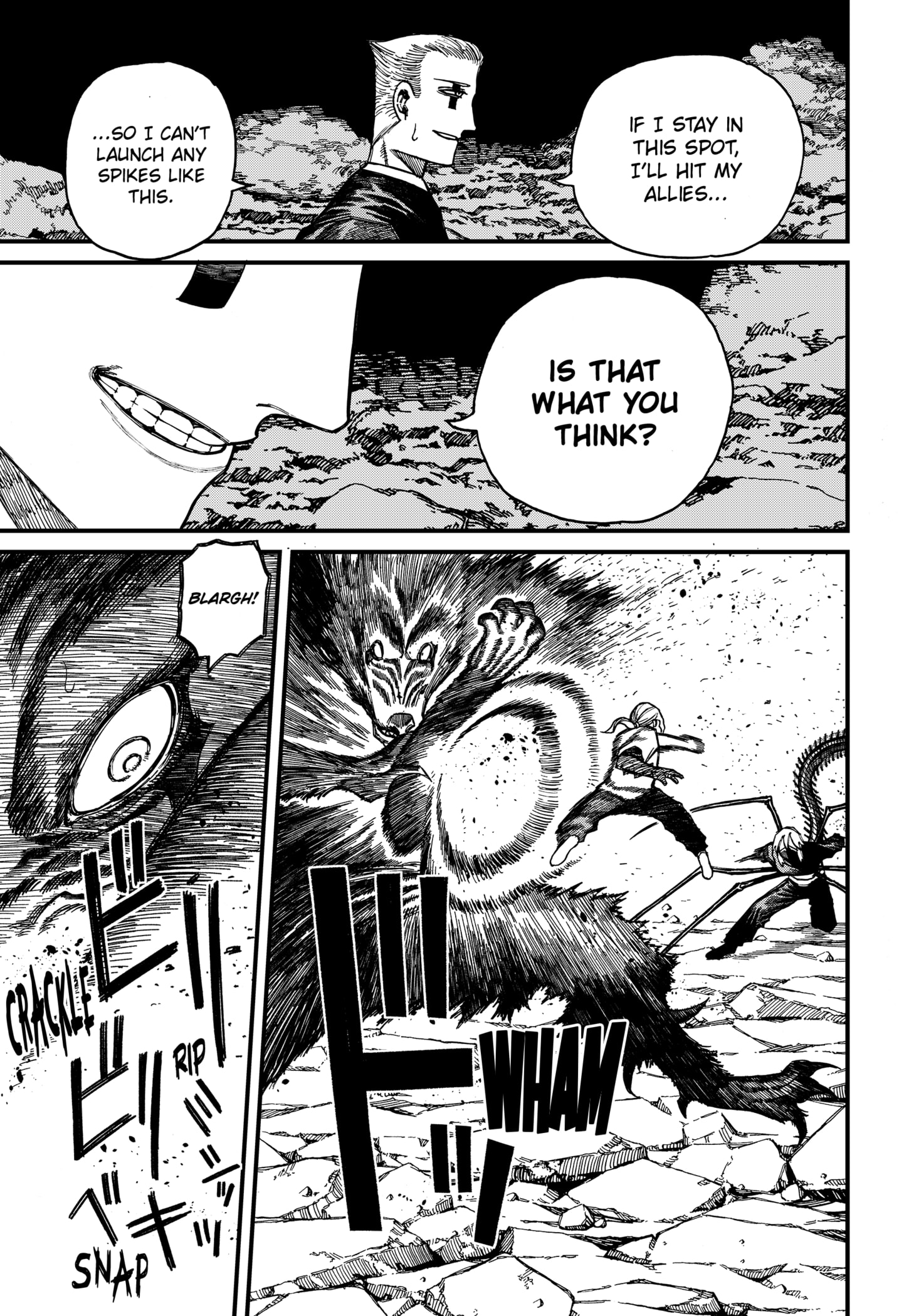 Centuria Manga Chapter 48 page 11 - Resurrection scene