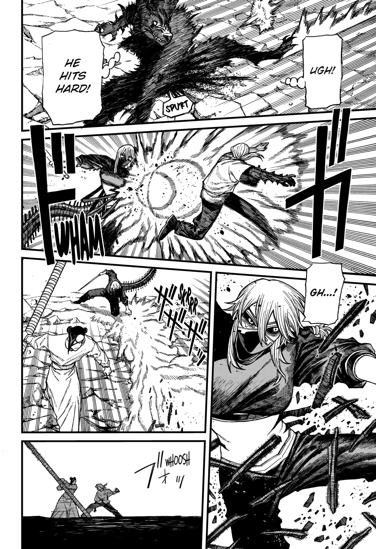 Centuria Manga Chapter 48 page 12 - Resurrection scene