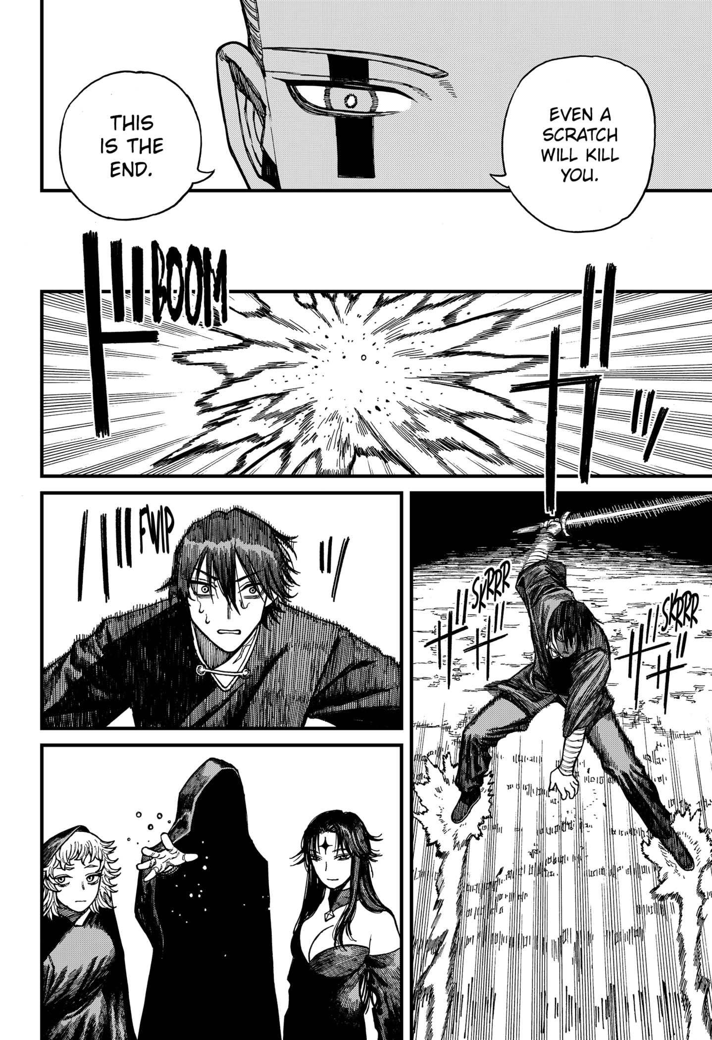 Centuria Manga Chapter 48 page 18 - Resurrection scene