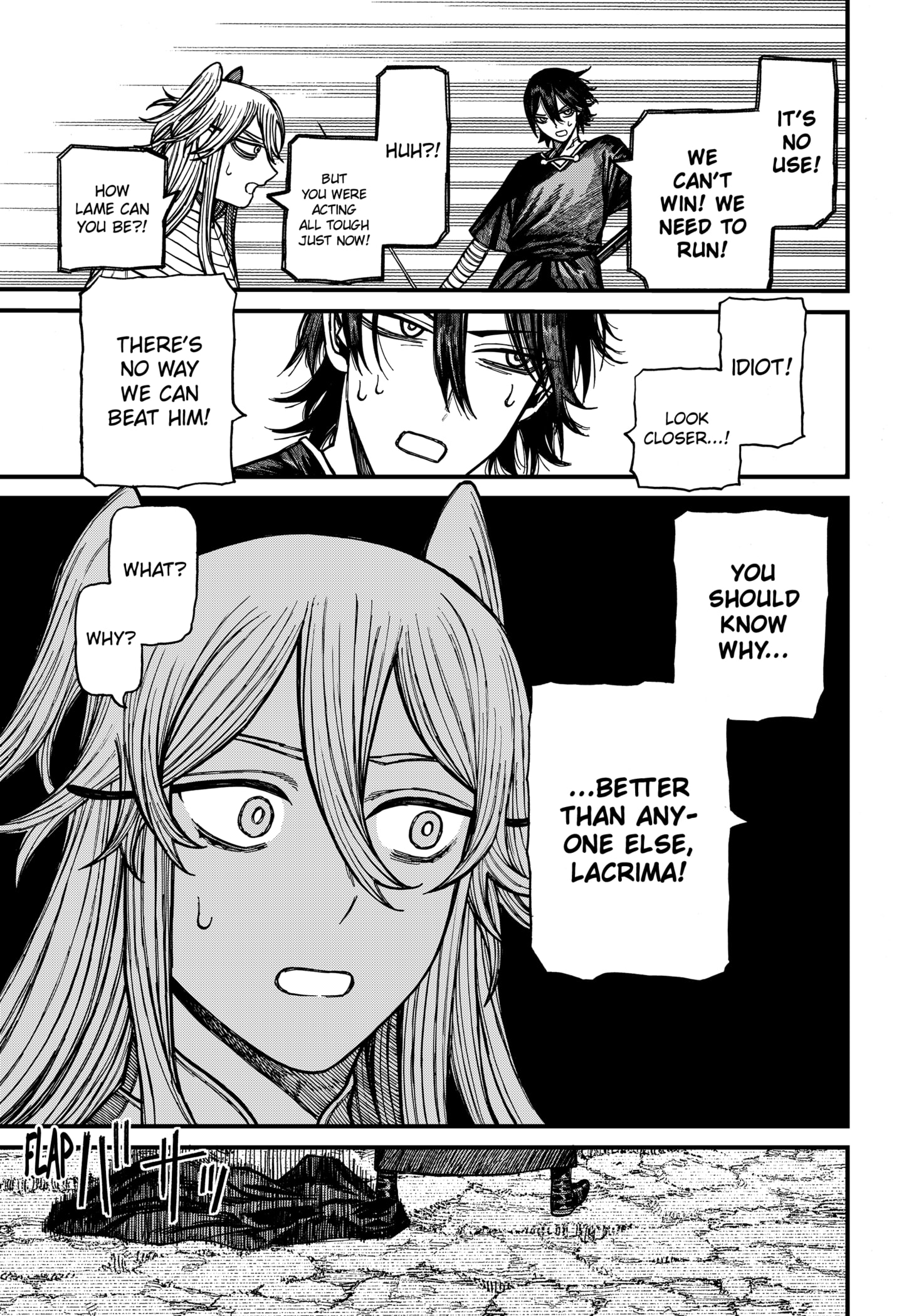 Centuria Manga Chapter 48 page 19 - Resurrection scene