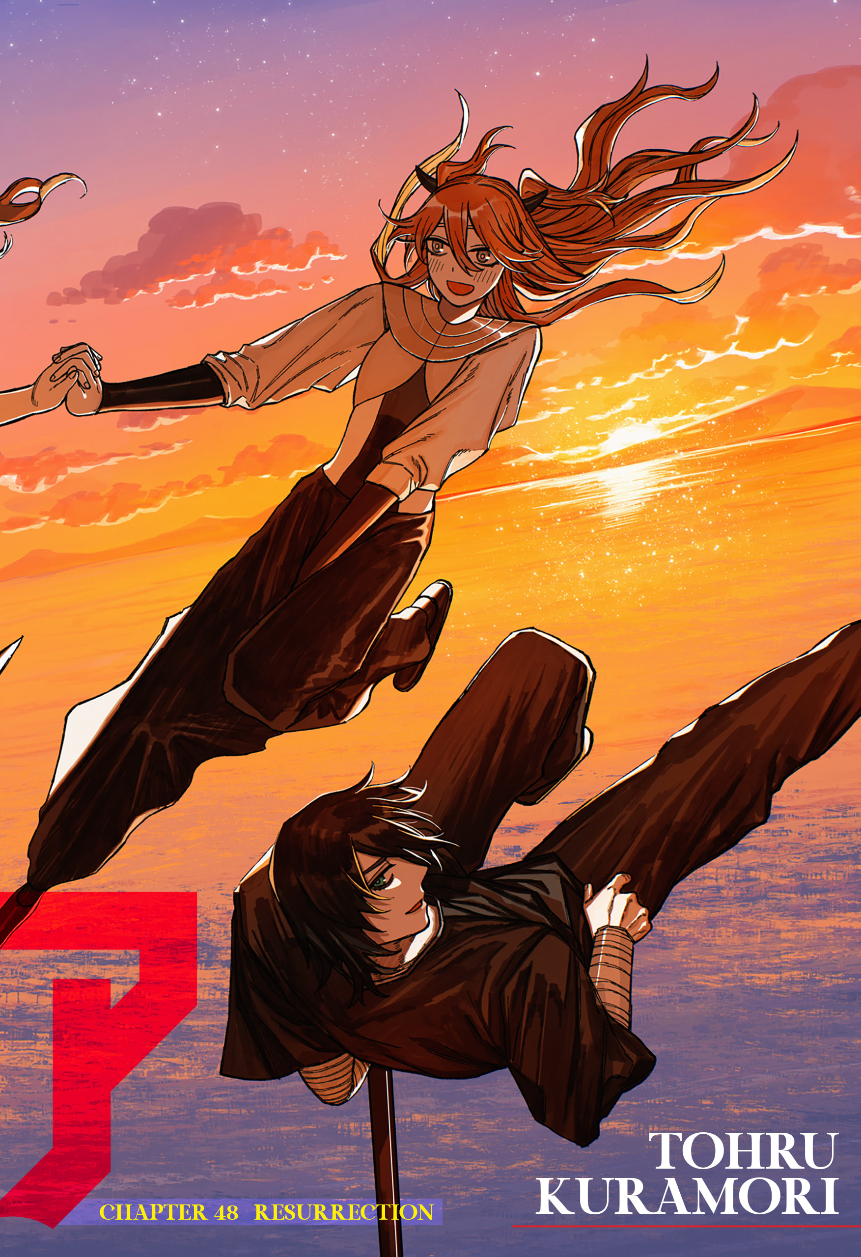 Centuria Manga Chapter 48 page 2 - Resurrection scene
