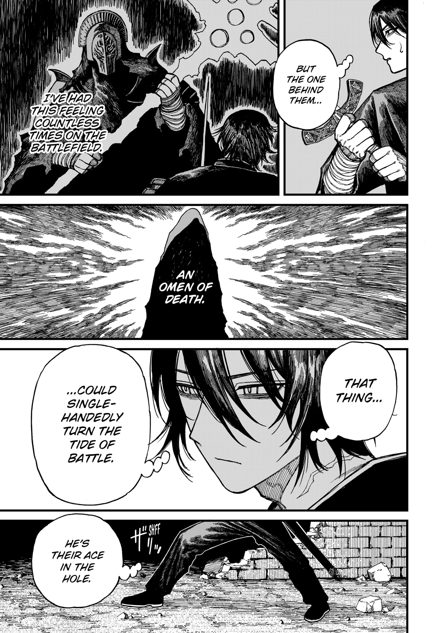 Centuria Manga Chapter 48 page 5 - Resurrection scene