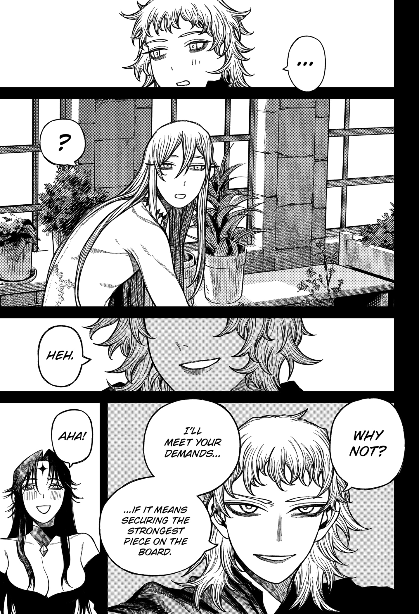 Centuria Manga Chapter 49 page 17 - Grave Robber Helem scene