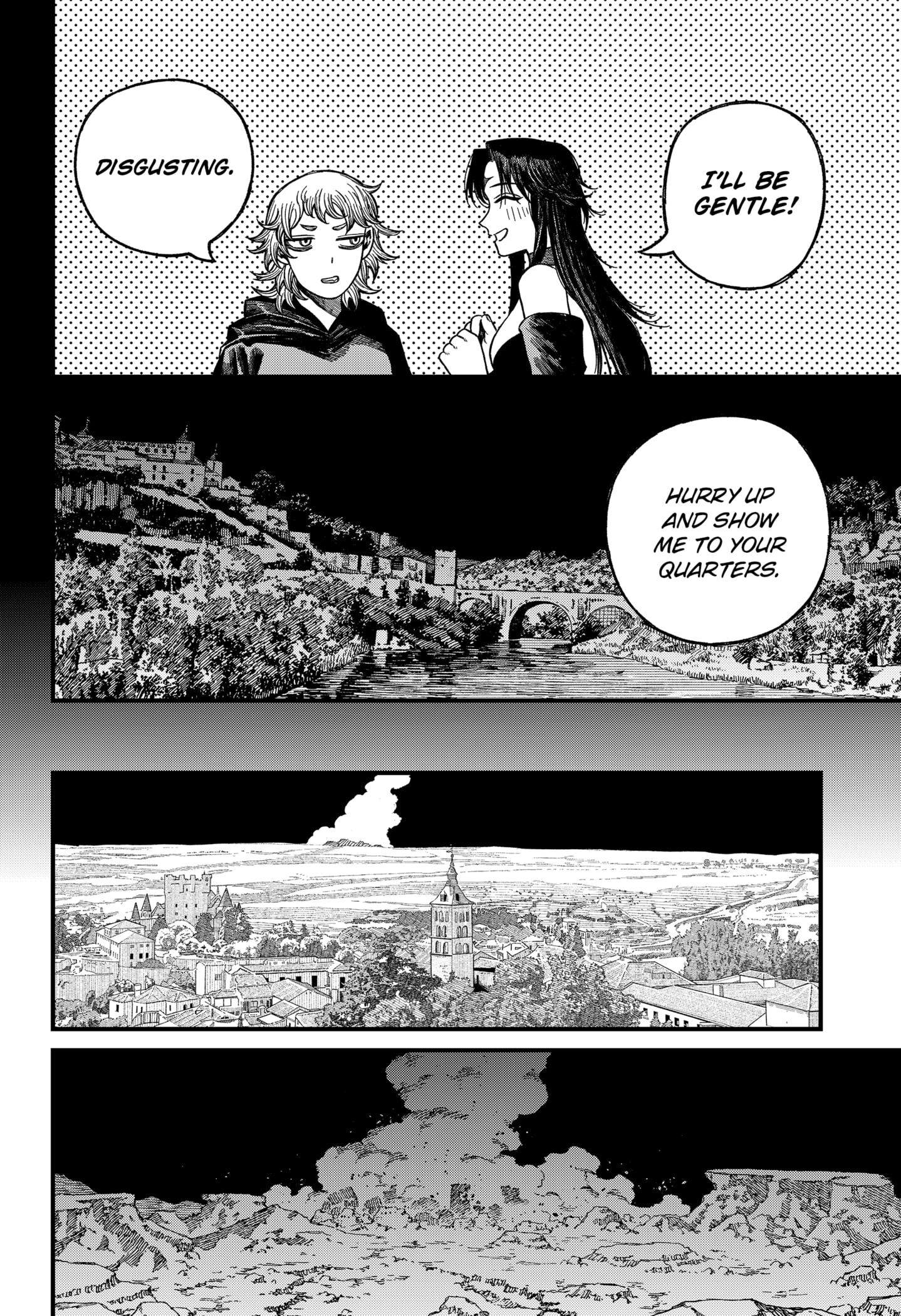 Centuria Manga Chapter 49 page 18 - Grave Robber Helem scene
