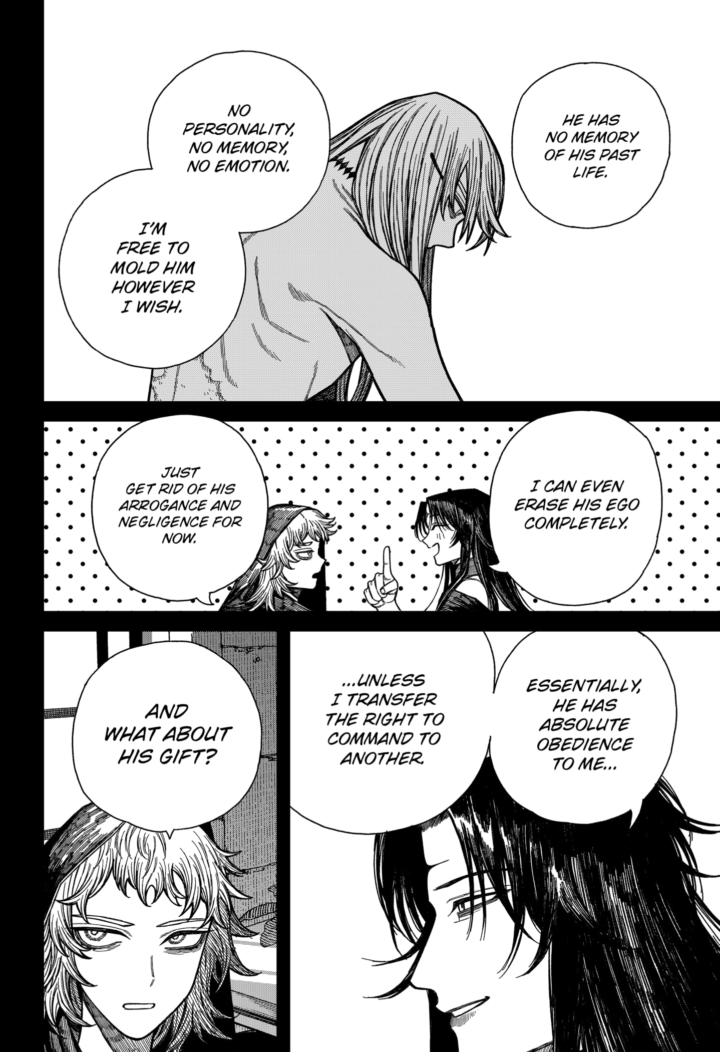 Centuria Manga Chapter 49 page 6 - Grave Robber Helem scene