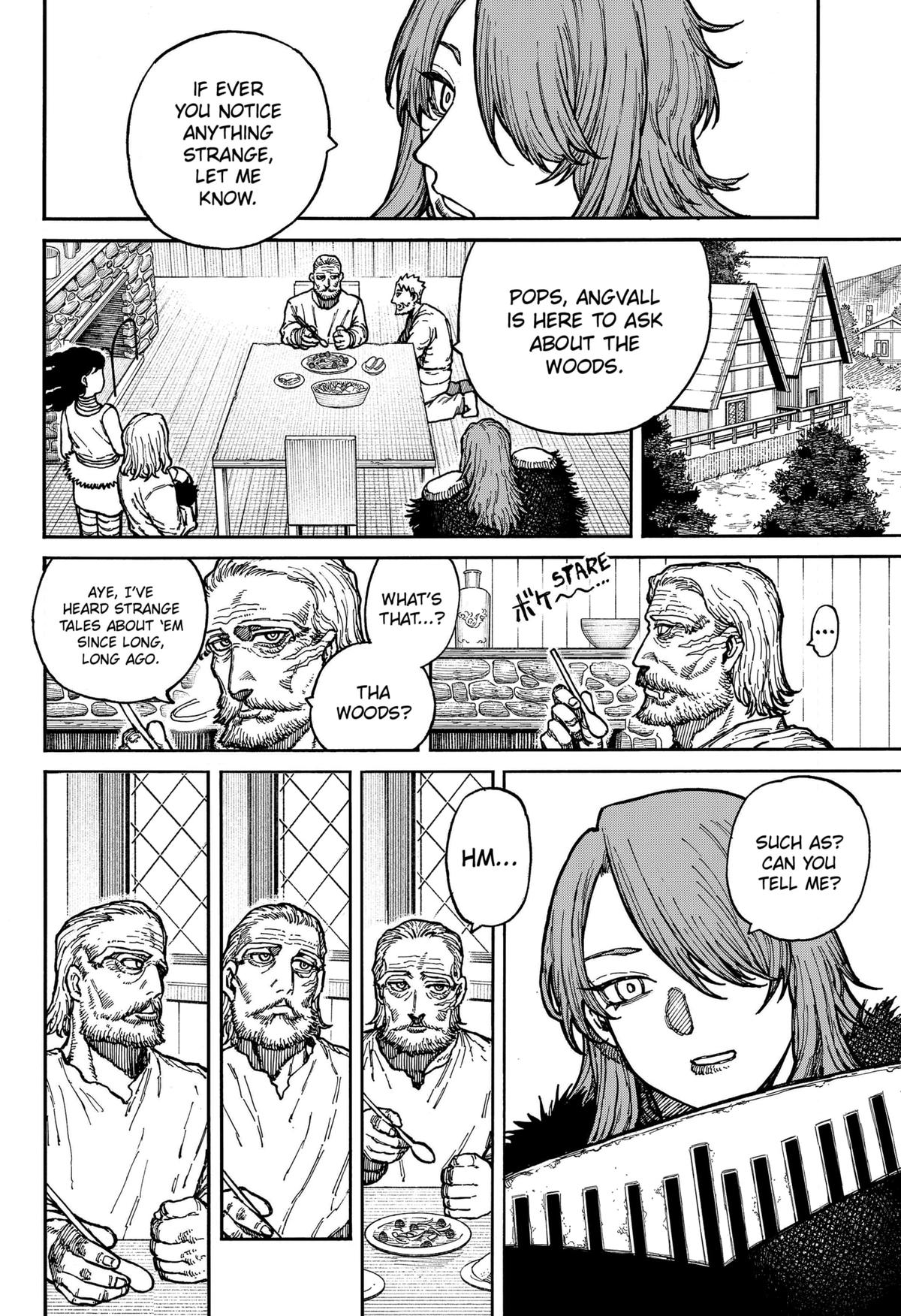 Centuria Manga Chapter 5 page 12 - Prophecy scene