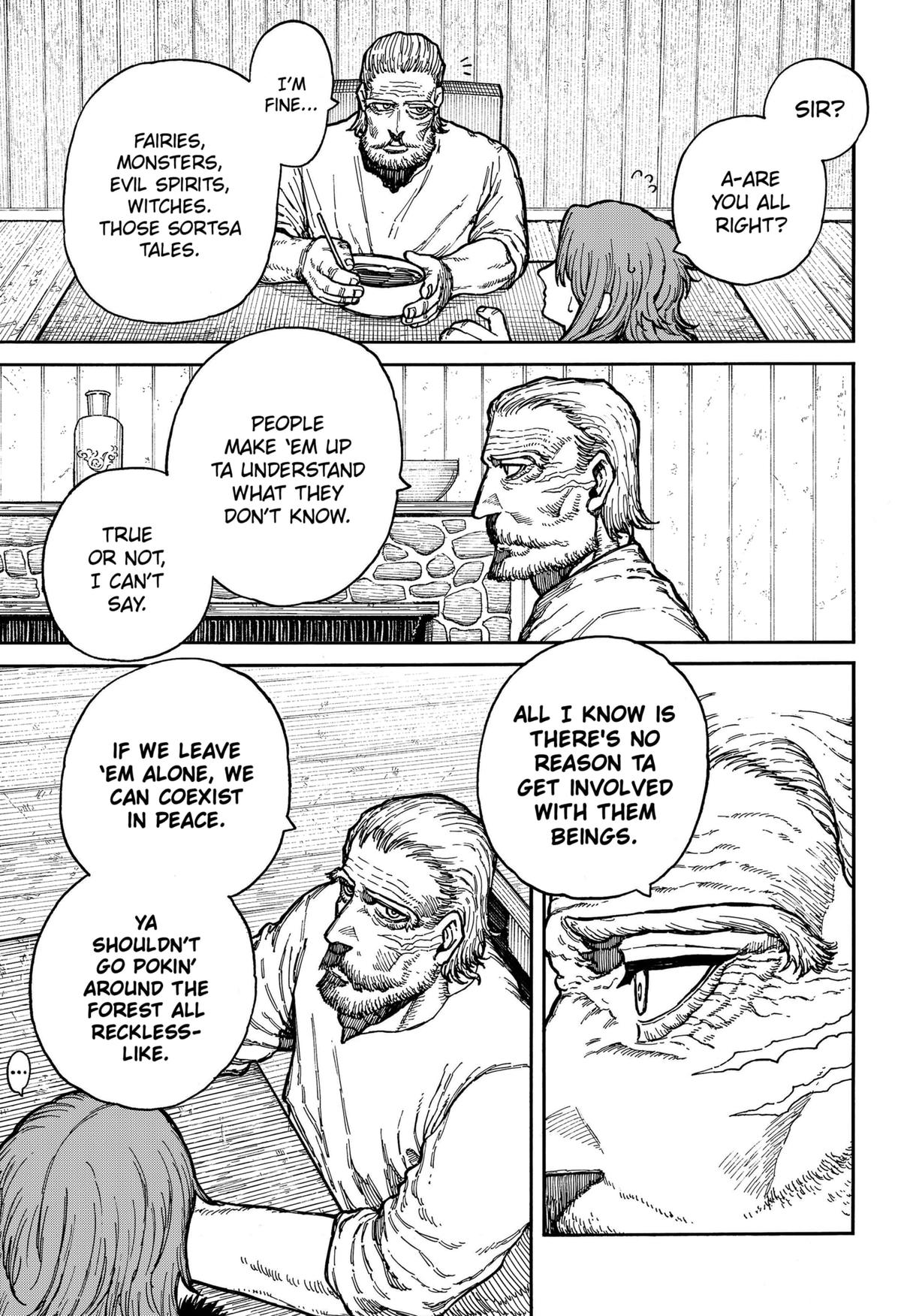 Centuria Manga Chapter 5 page 13 - Prophecy scene