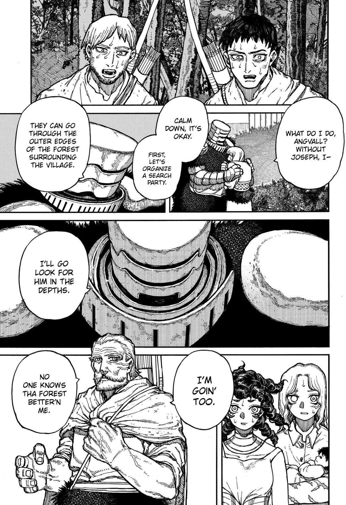 Centuria Manga Chapter 5 page 17 - Prophecy scene