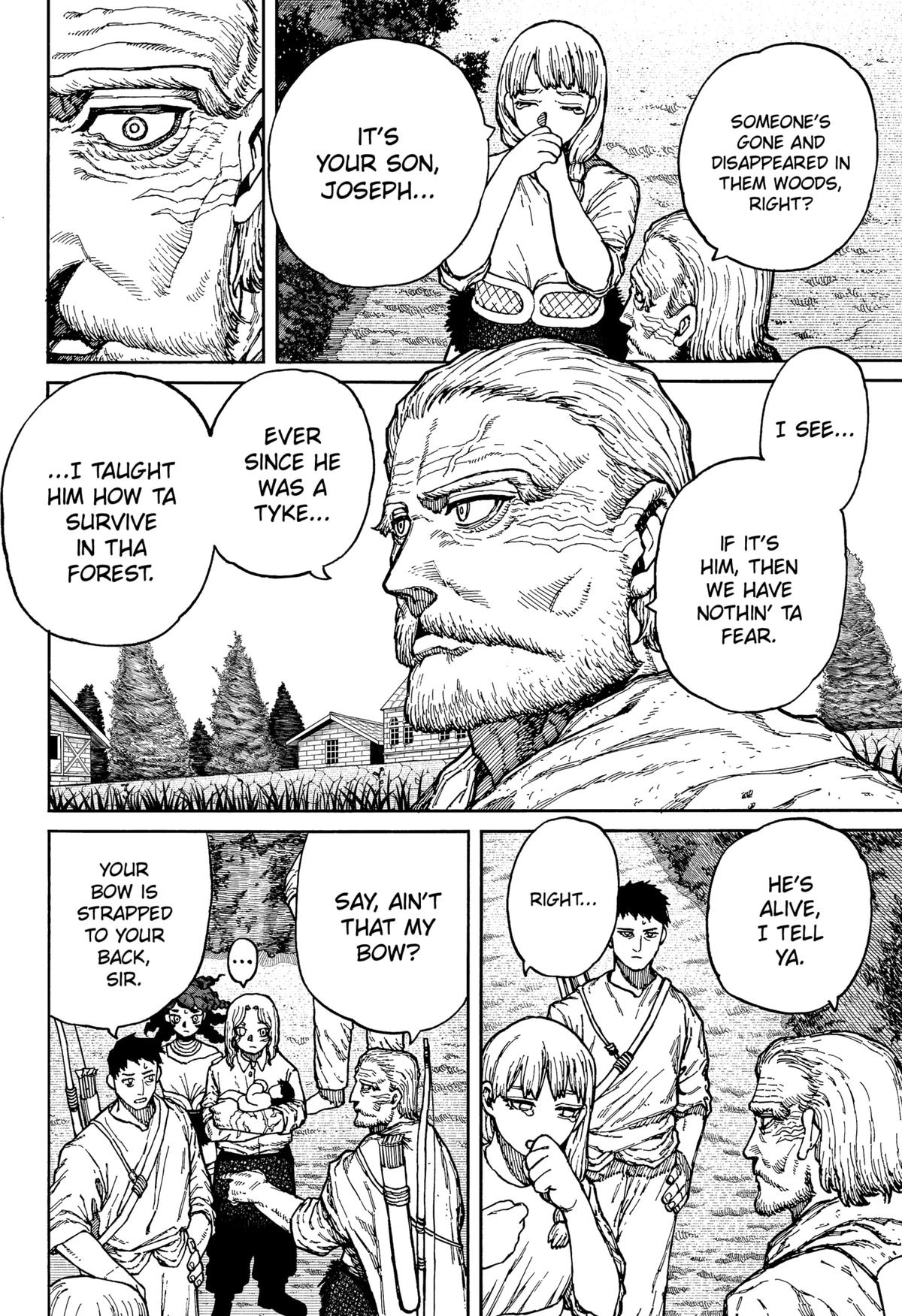 Centuria Manga Chapter 5 page 18 - Prophecy scene
