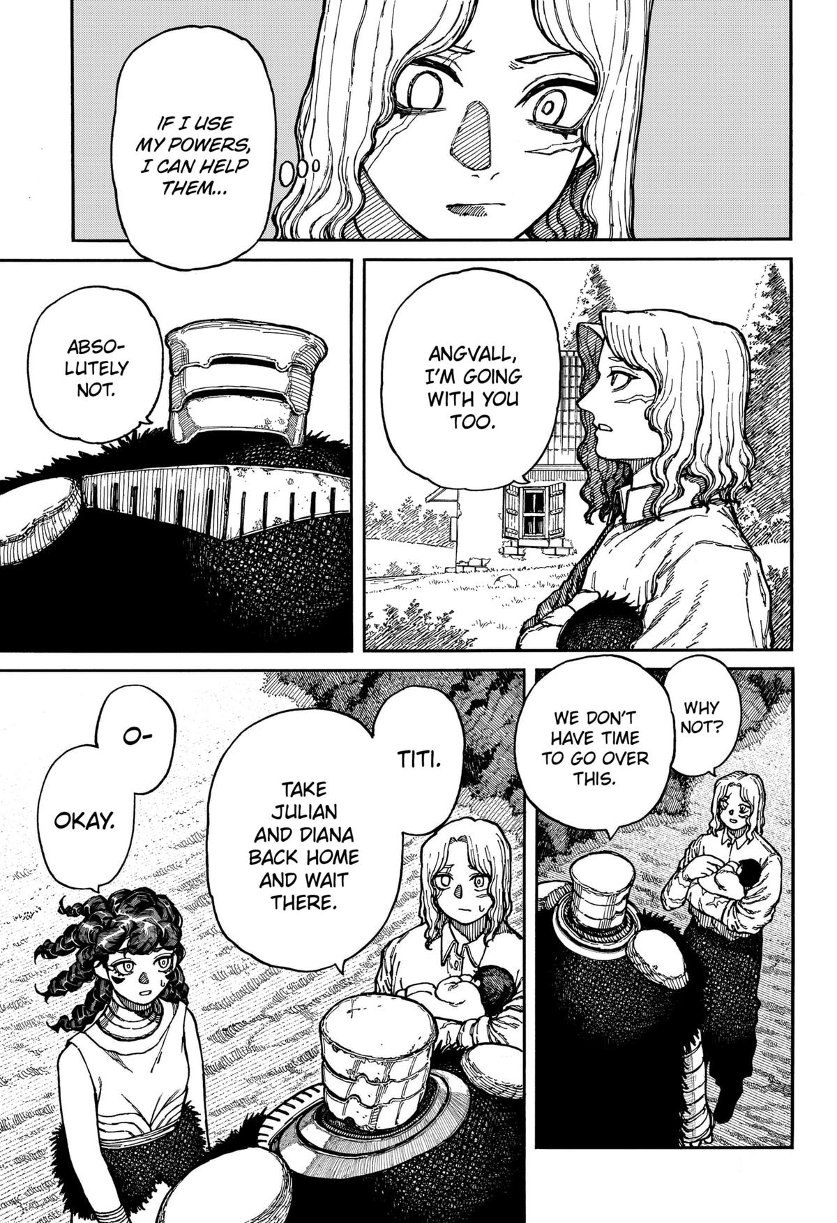 Centuria Manga Chapter 5 page 19 - Prophecy scene