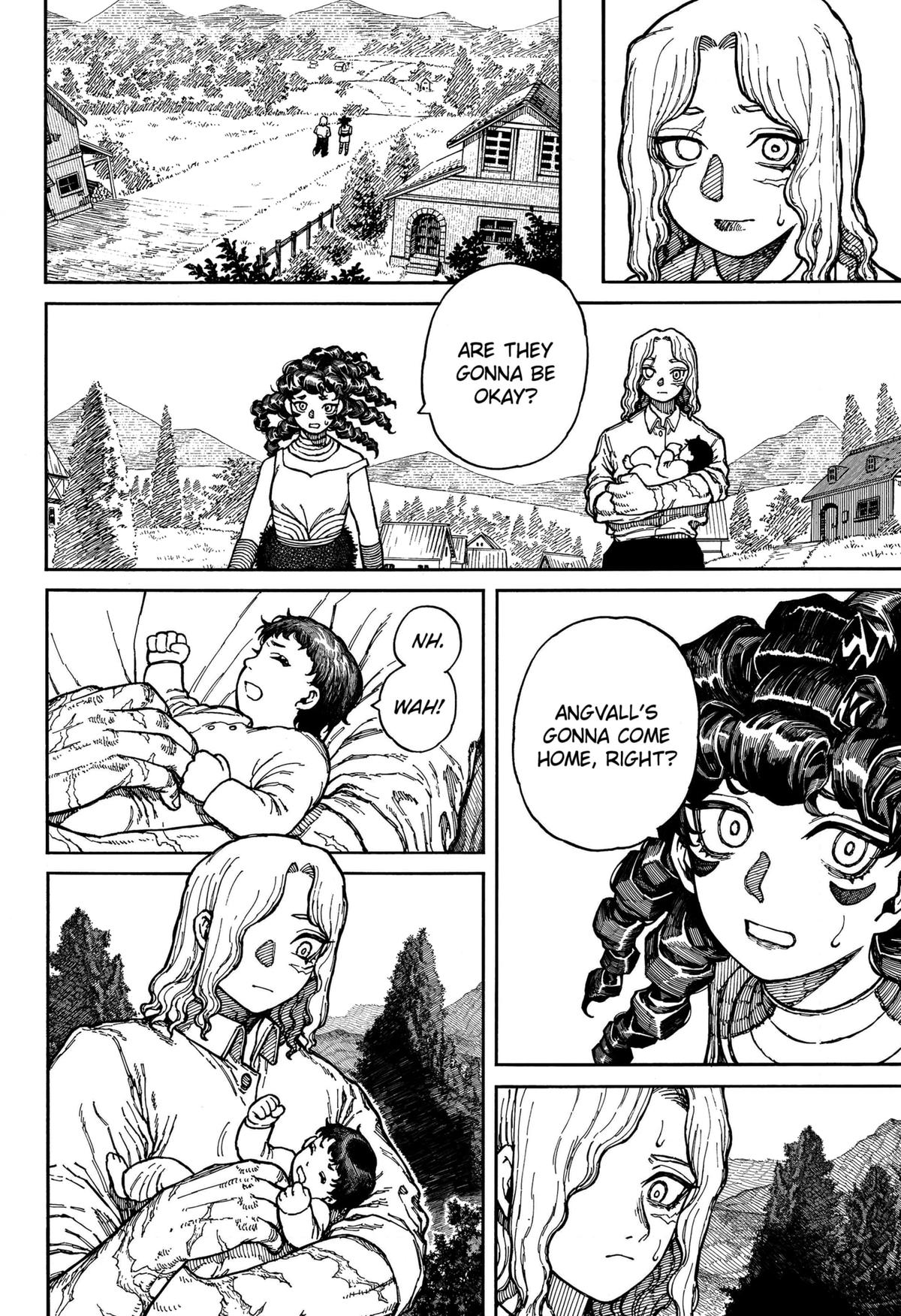 Centuria Manga Chapter 5 page 20 - Prophecy scene