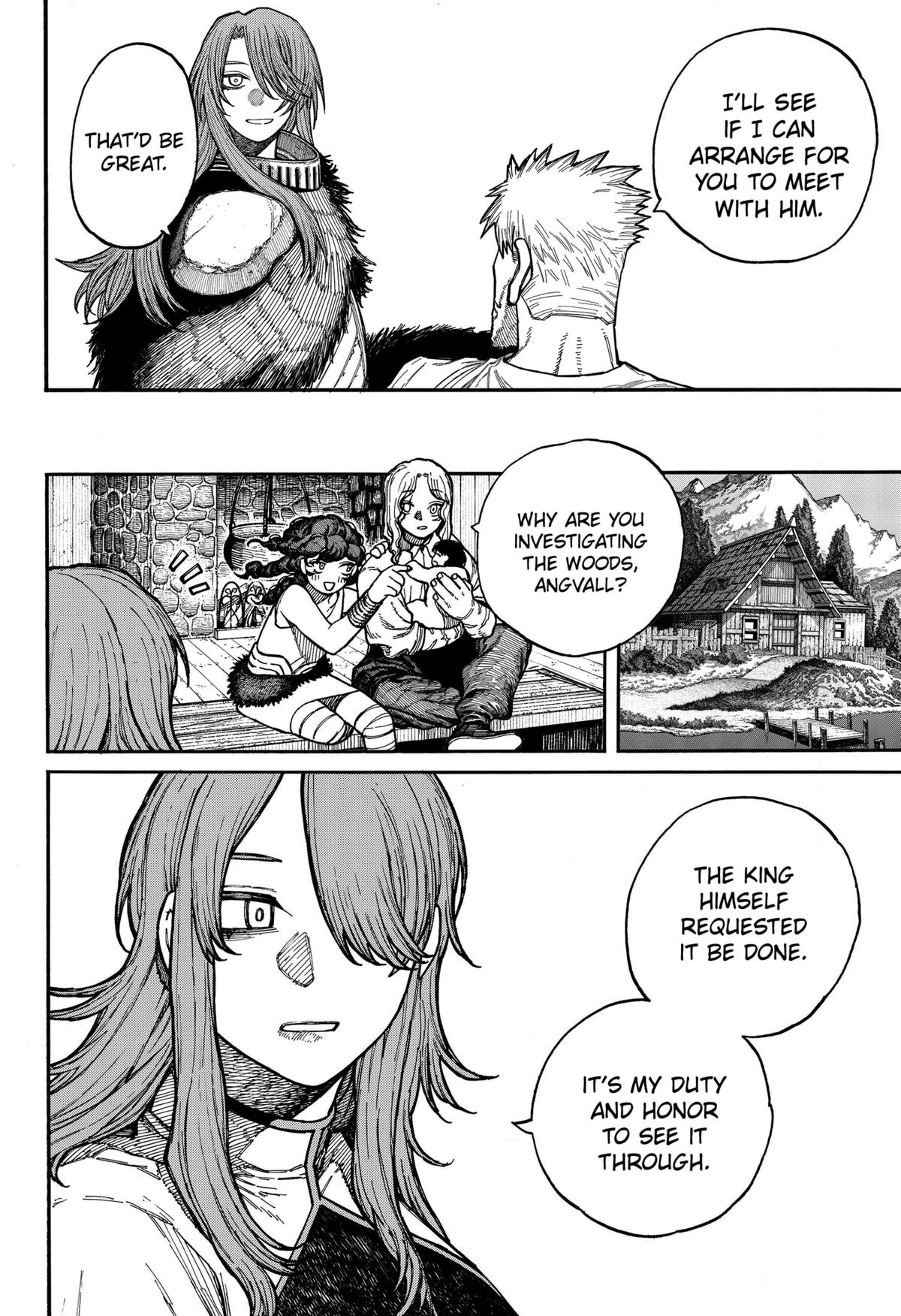 Centuria Manga Chapter 5 page 6 - Prophecy scene
