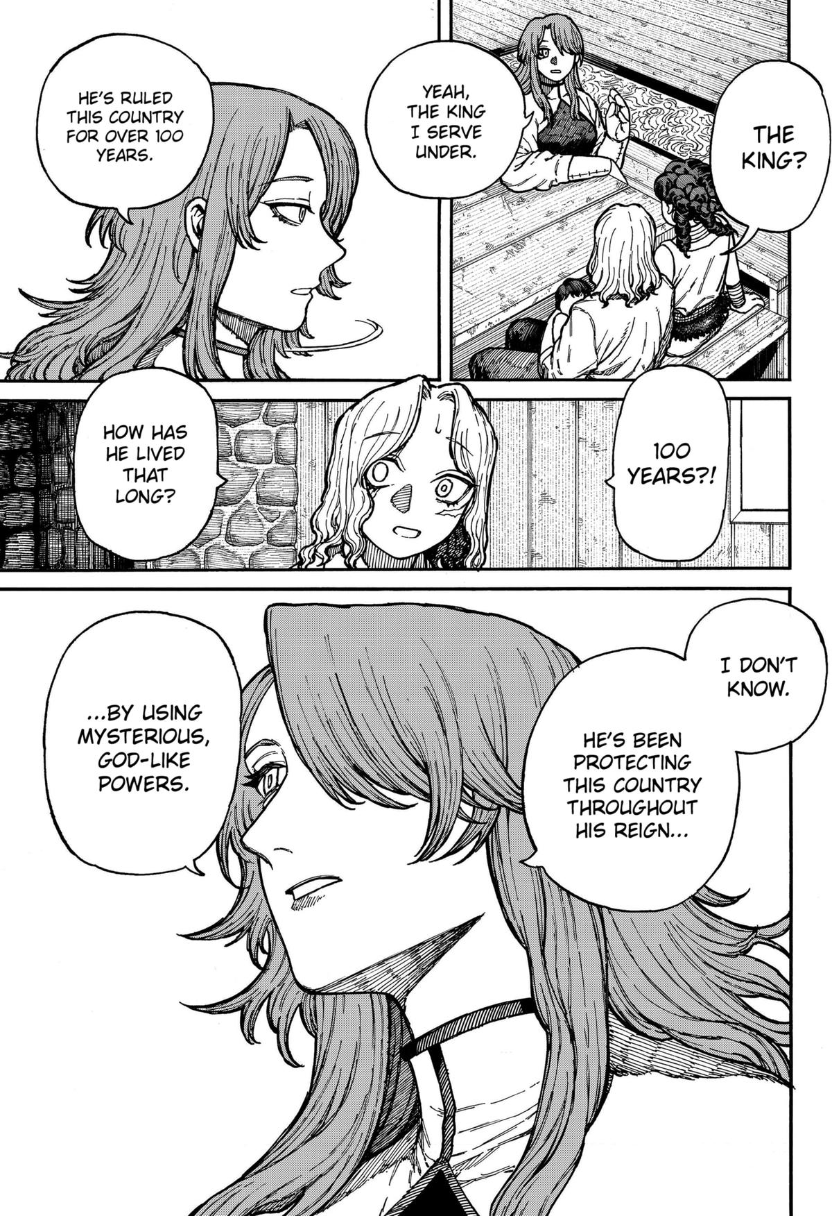 Centuria Manga Chapter 5 page 7 - Prophecy scene