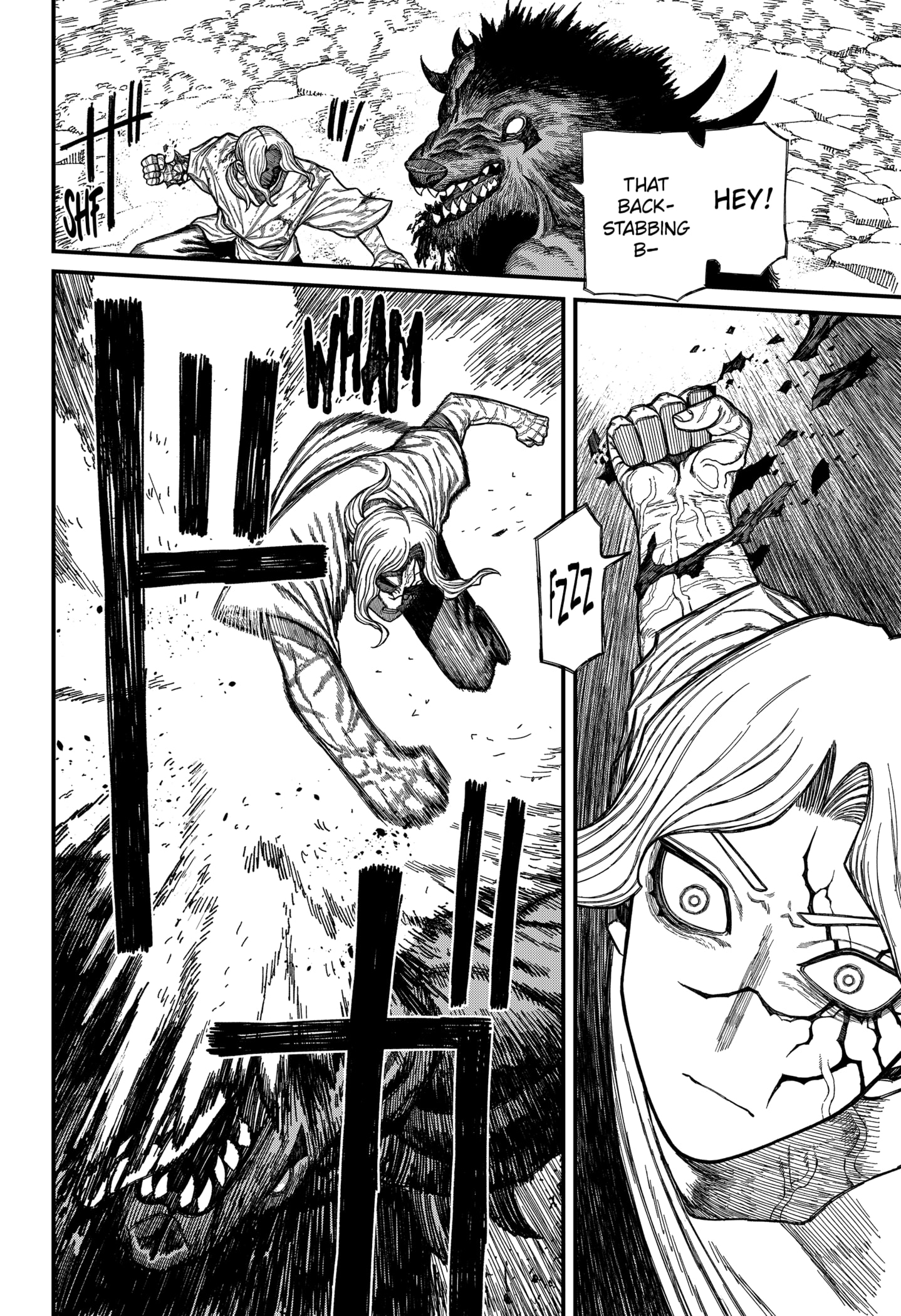 Centuria Manga Chapter 50 page 14 - Mortal Combat 2 scene