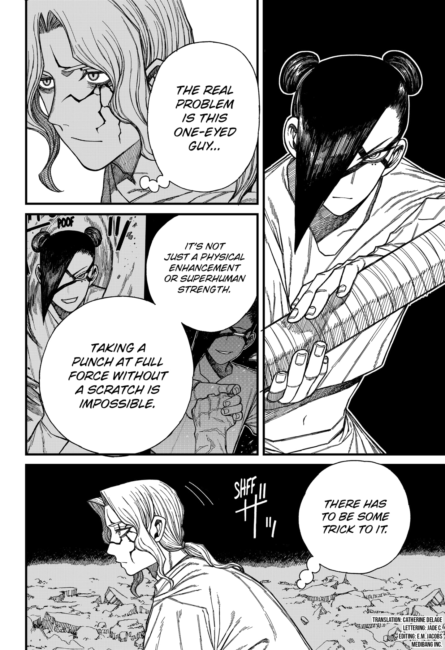 Centuria Manga Chapter 50 page 2 - Mortal Combat 2 scene