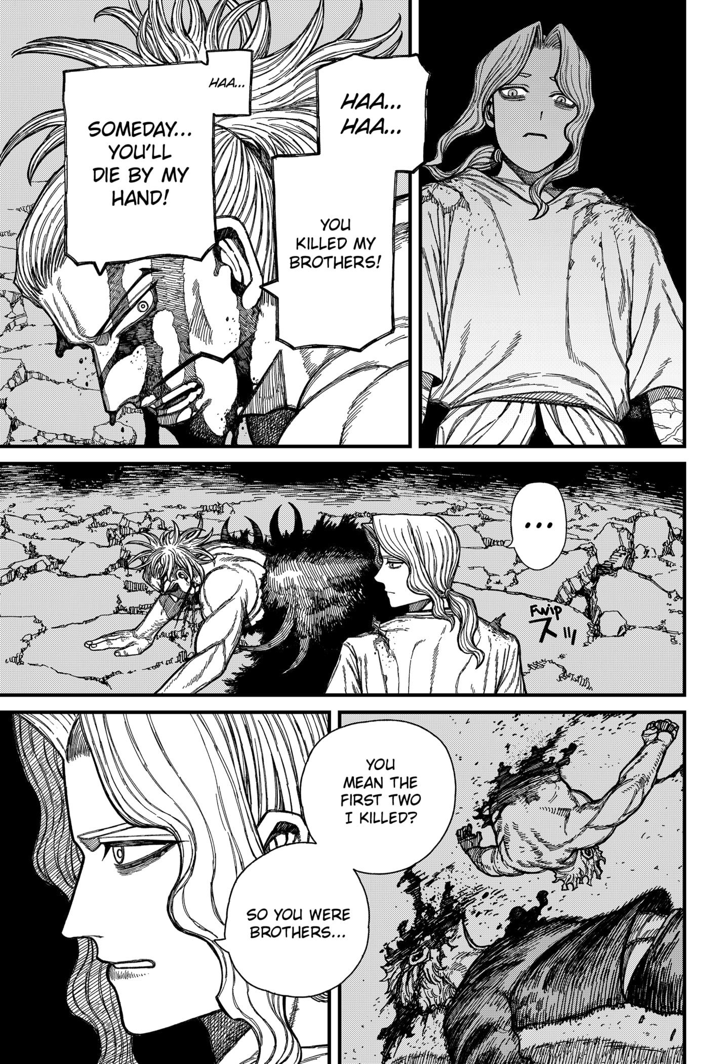 Centuria Manga Chapter 51 page 13 - Mortal Combat 3 scene