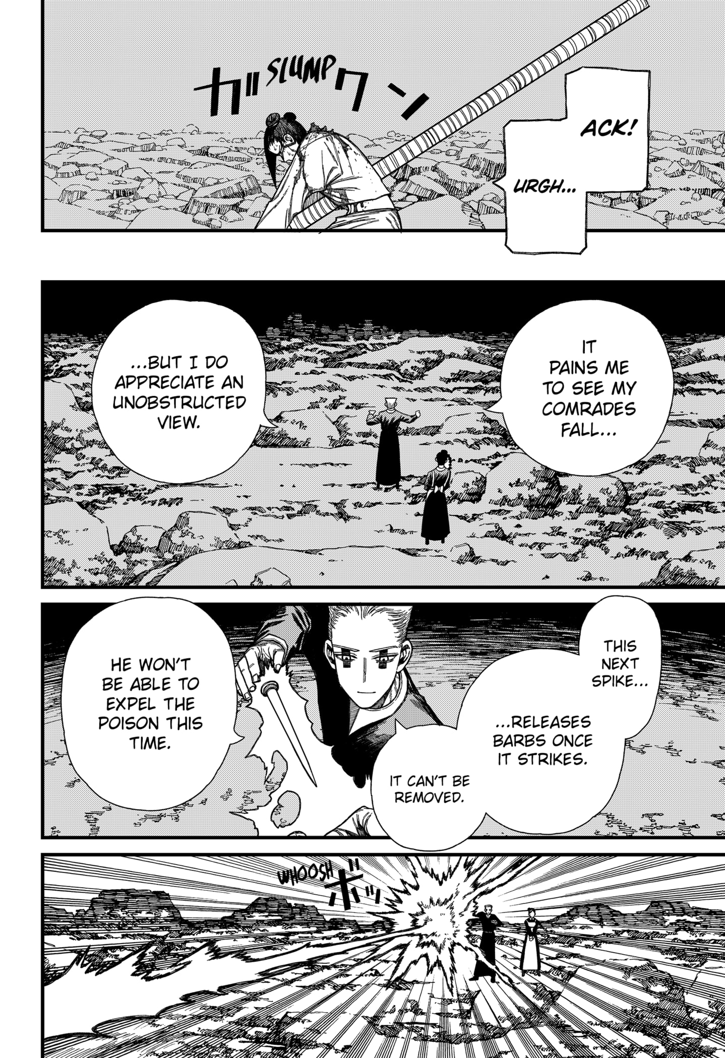 Centuria Manga Chapter 51 page 6 - Mortal Combat 3 scene