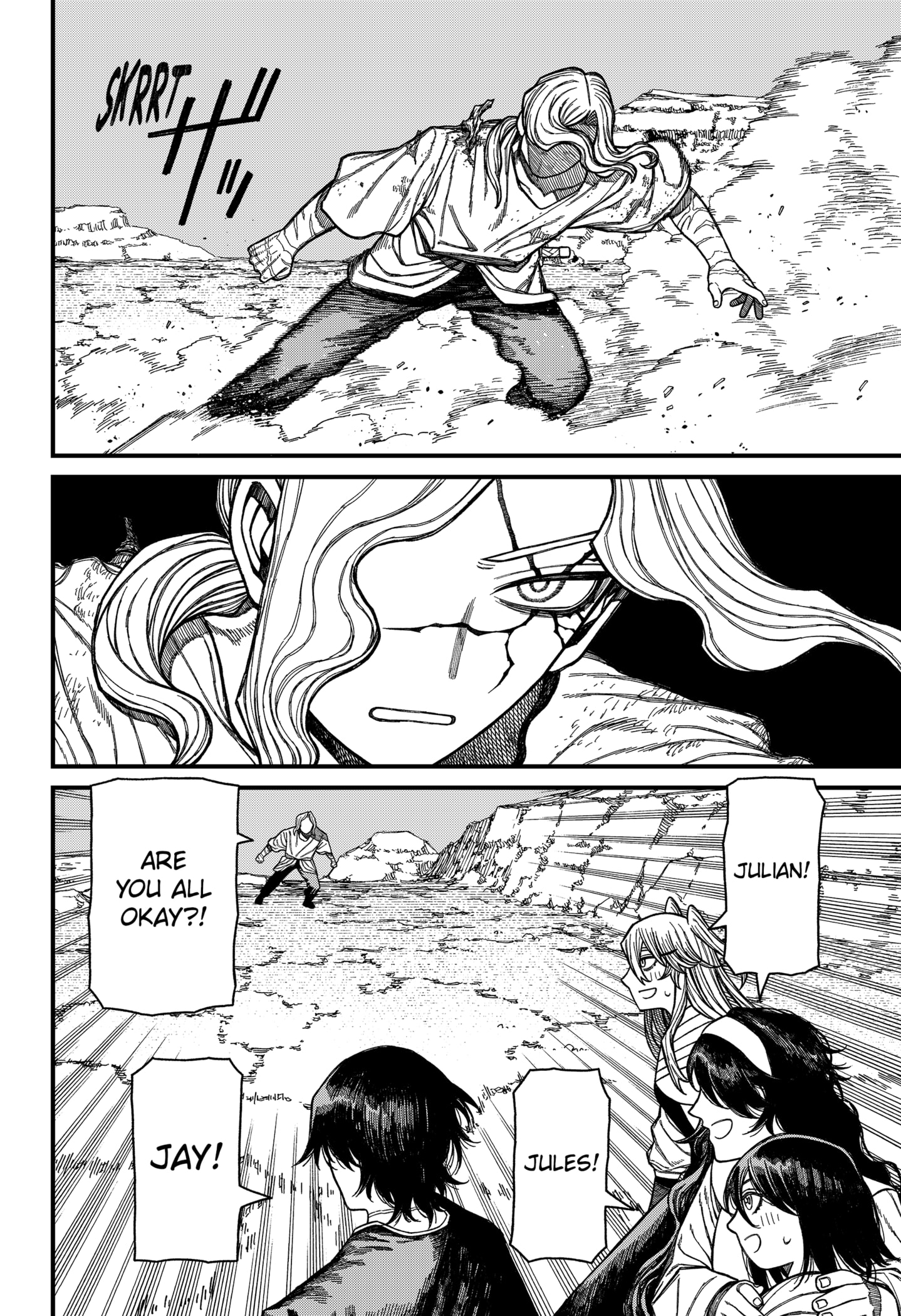 Centuria Manga Chapter 53 page 10 - A Chance Meeting 2 scene
