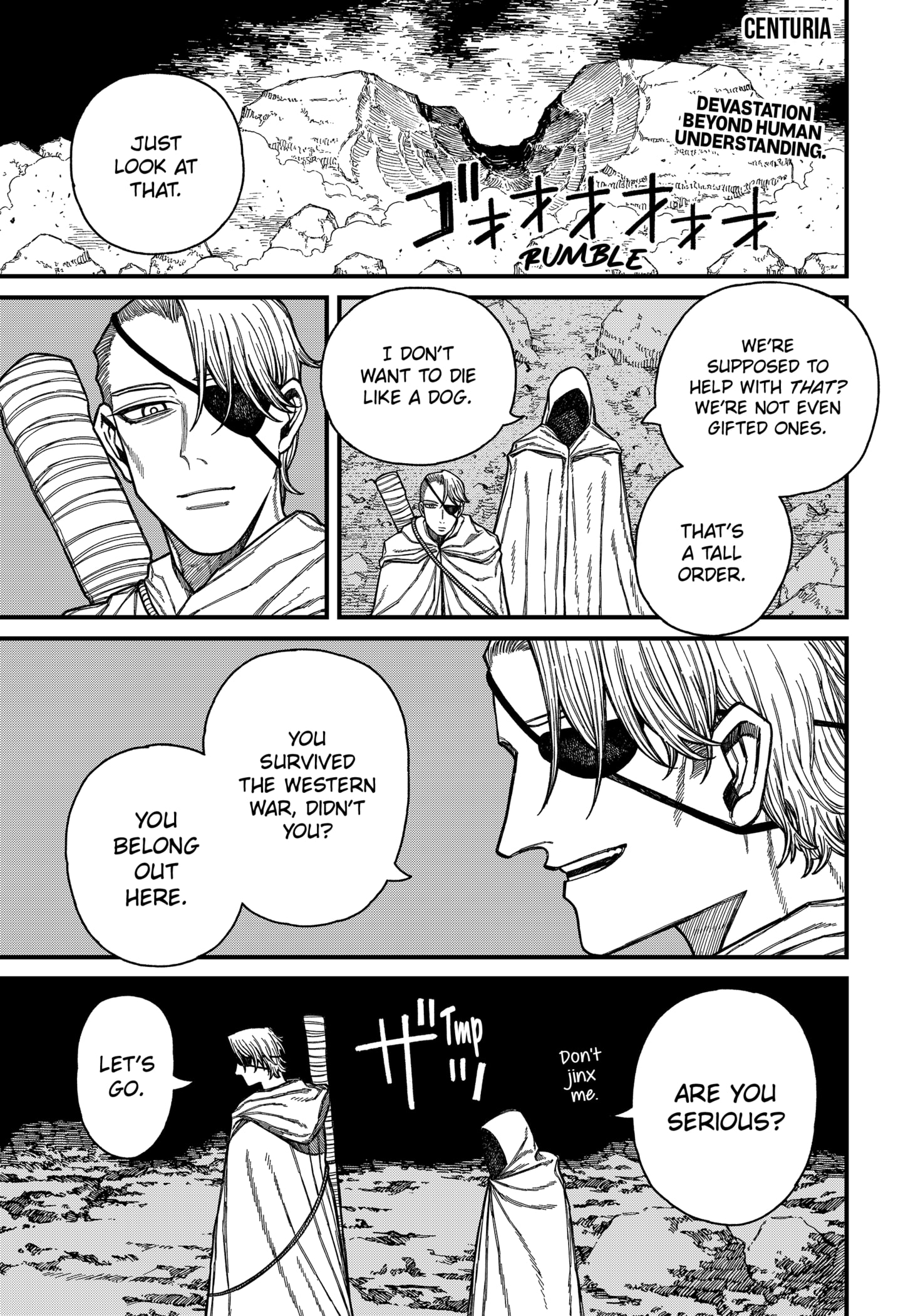 Centuria Manga Chapter 55 page 1 - A Reason to Smile scene